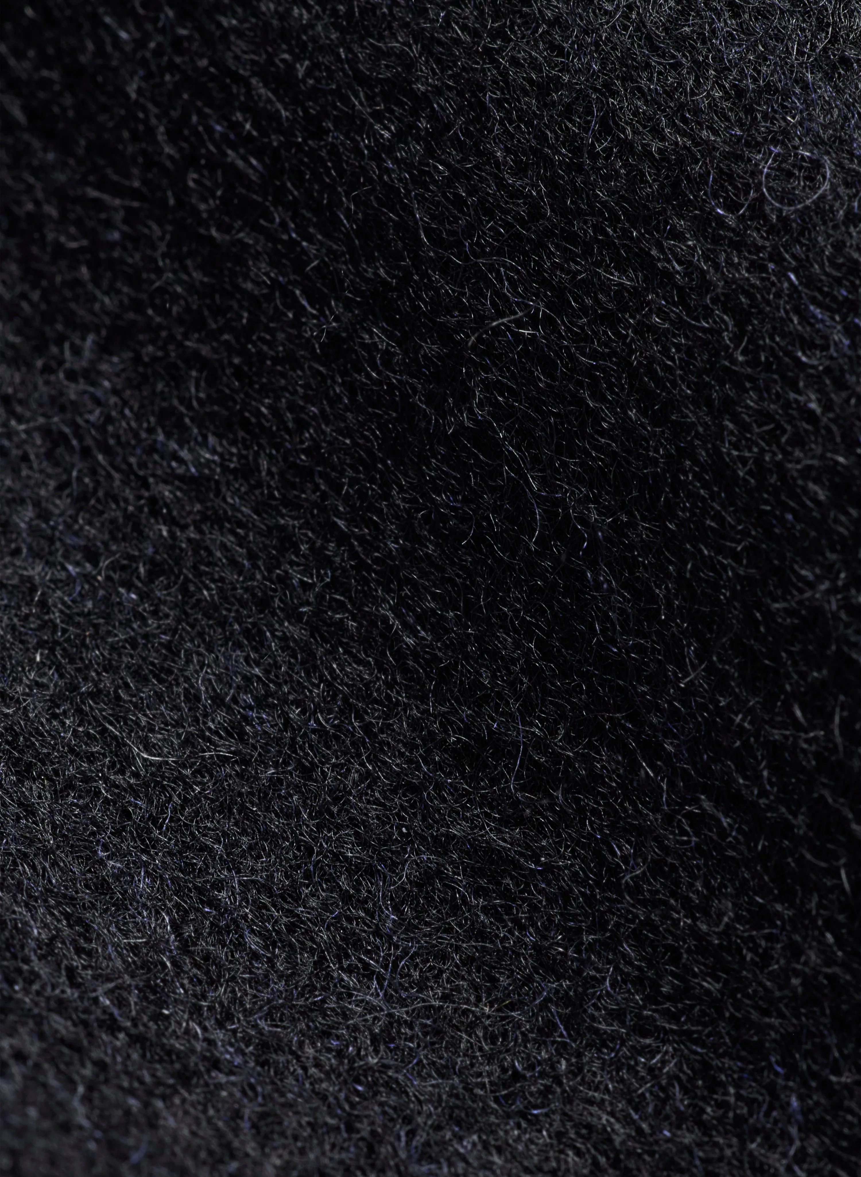 Heavy Wool Trousers Wide - Black sold by JJJJound product image thumbnail 4