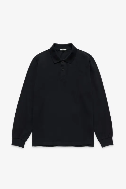 Longsleeve Polo Shirt - Black sold by JJJJound