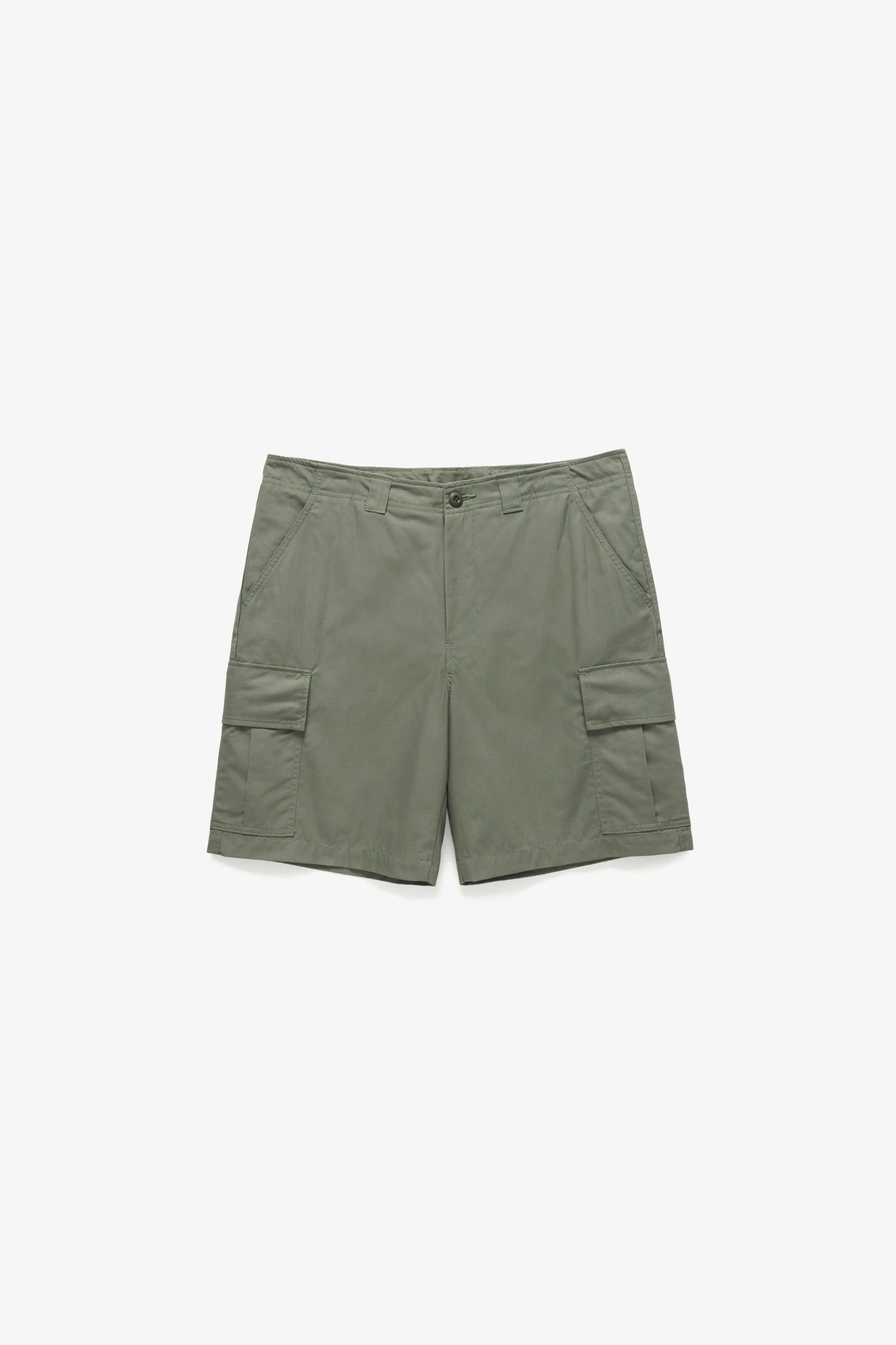 Lightweight Cargo Shorts - Light Olive sold by JJJJound