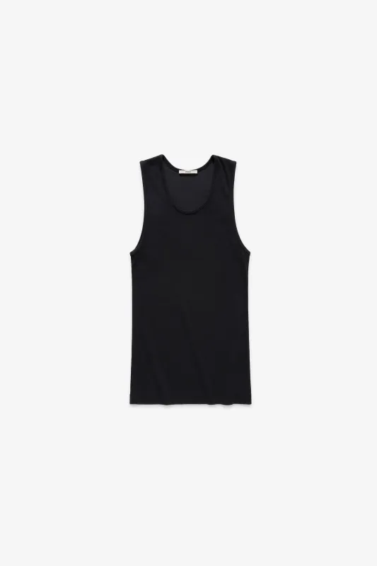 Ribbed Tank Top - Black sold by JJJJound