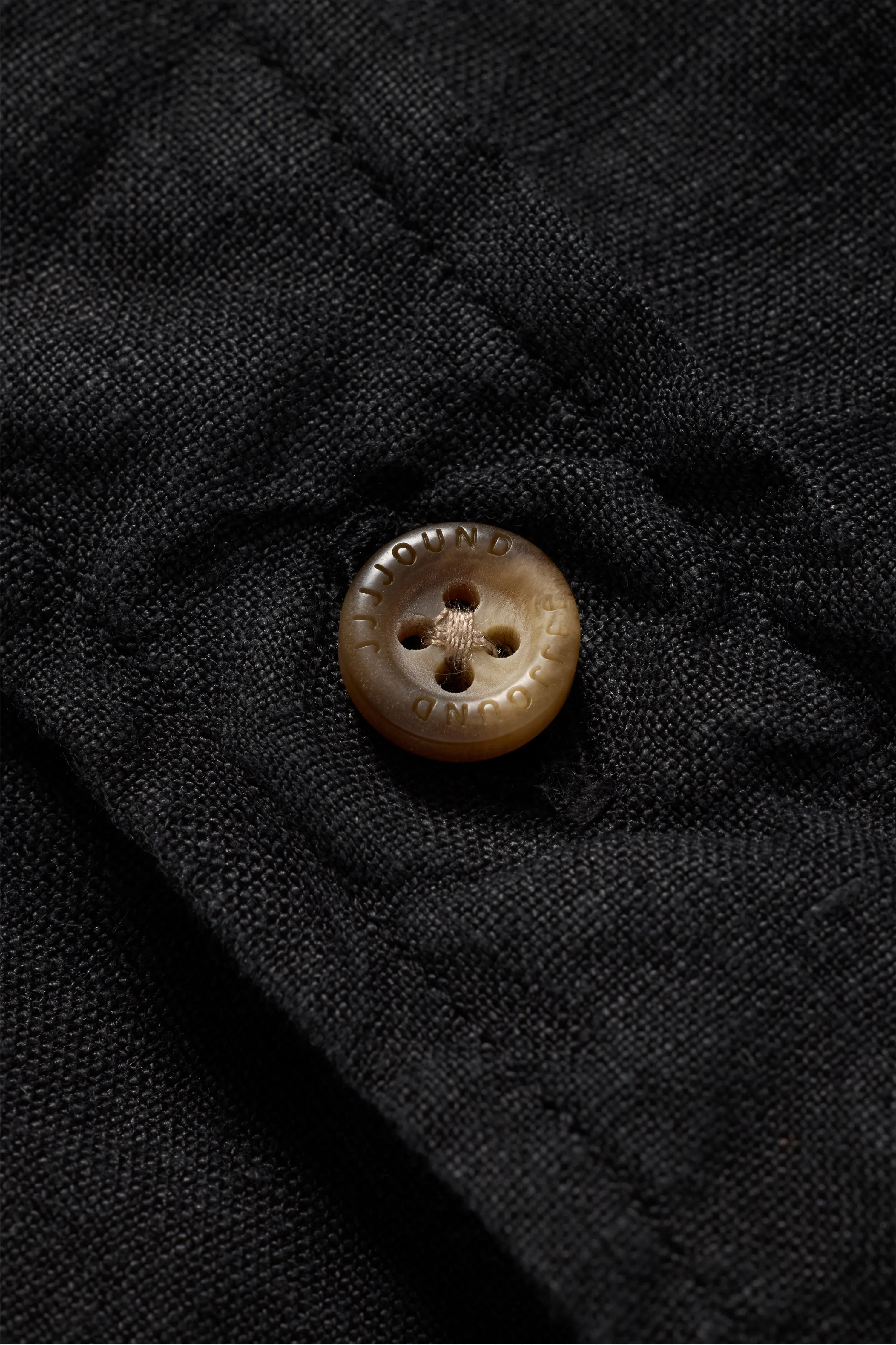 Linen Shirt - Black sold by JJJJound product image thumbnail 5