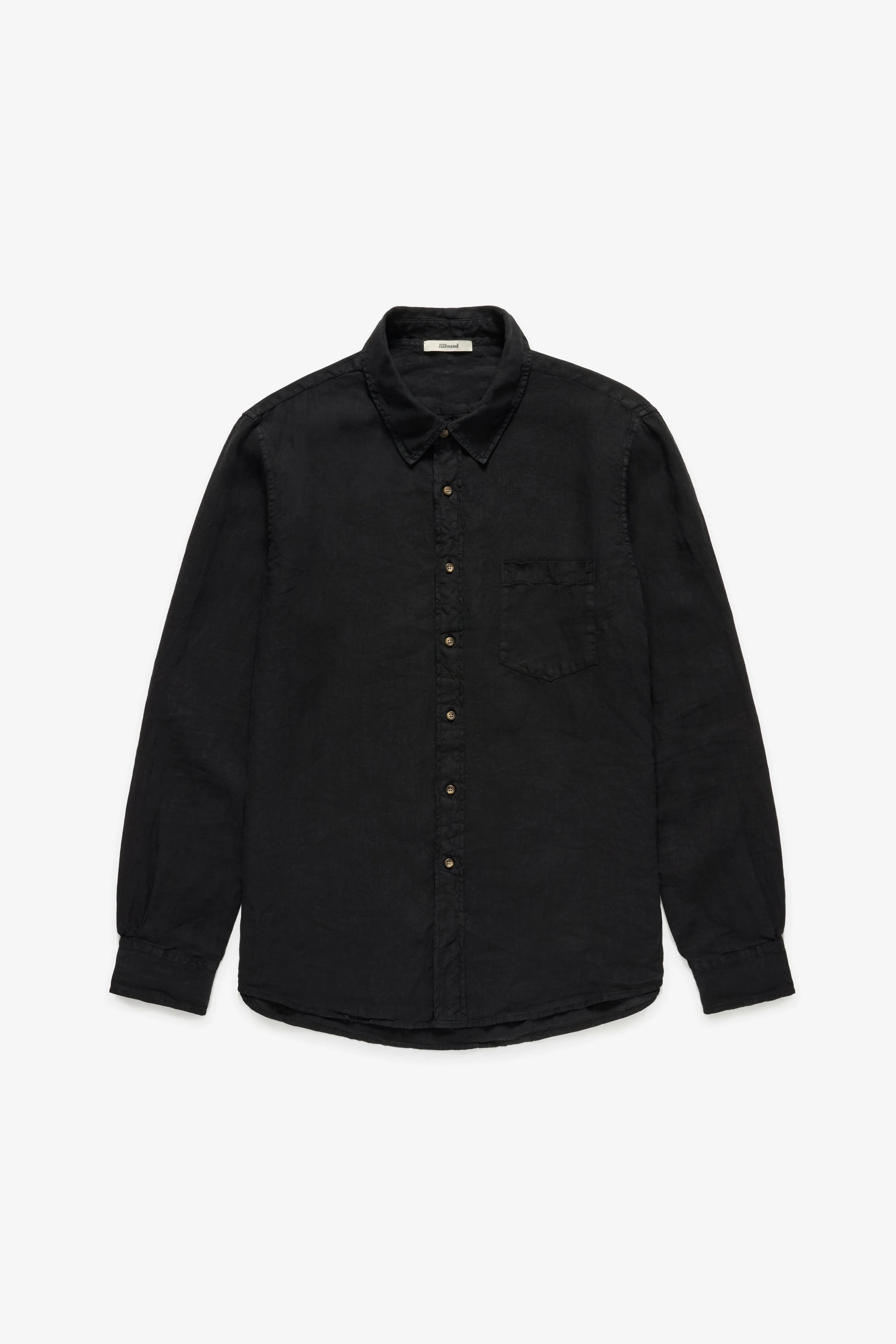 Linen Shirt - Black sold by JJJJound