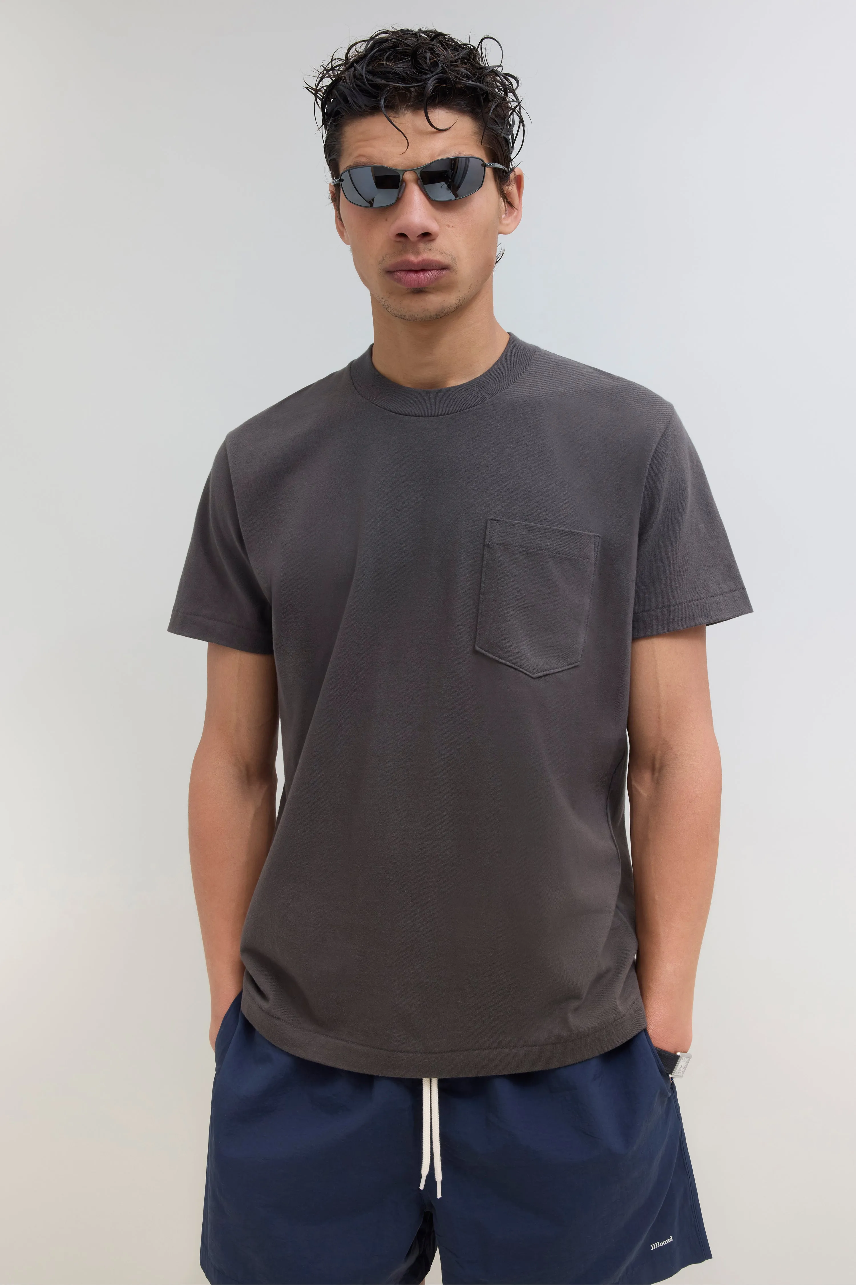 90s Pocket T-Shirt - Dark Brown sold by JJJJound product image thumbnail 2