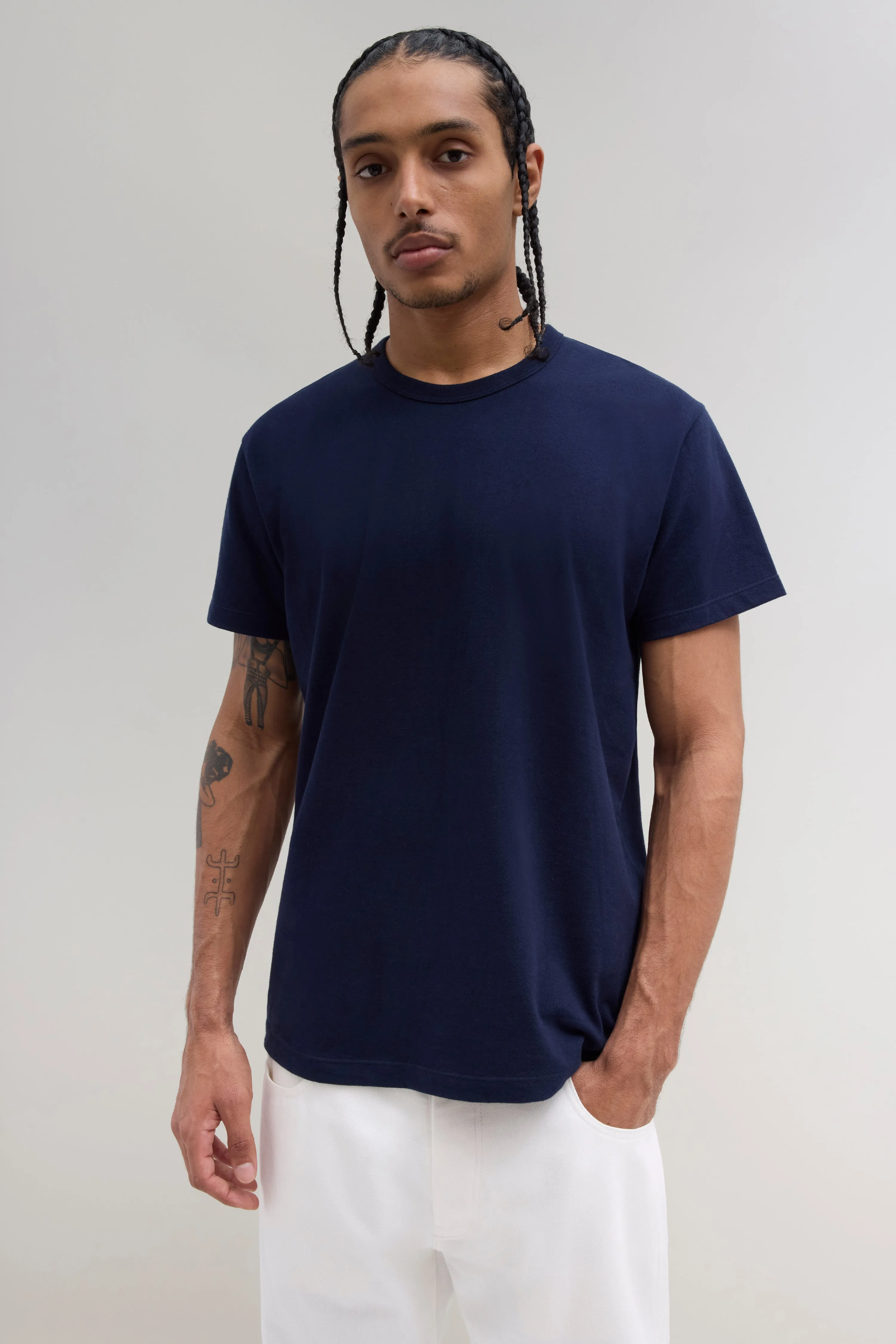 70s T-Shirt - Navy sold by JJJJound product image thumbnail 2