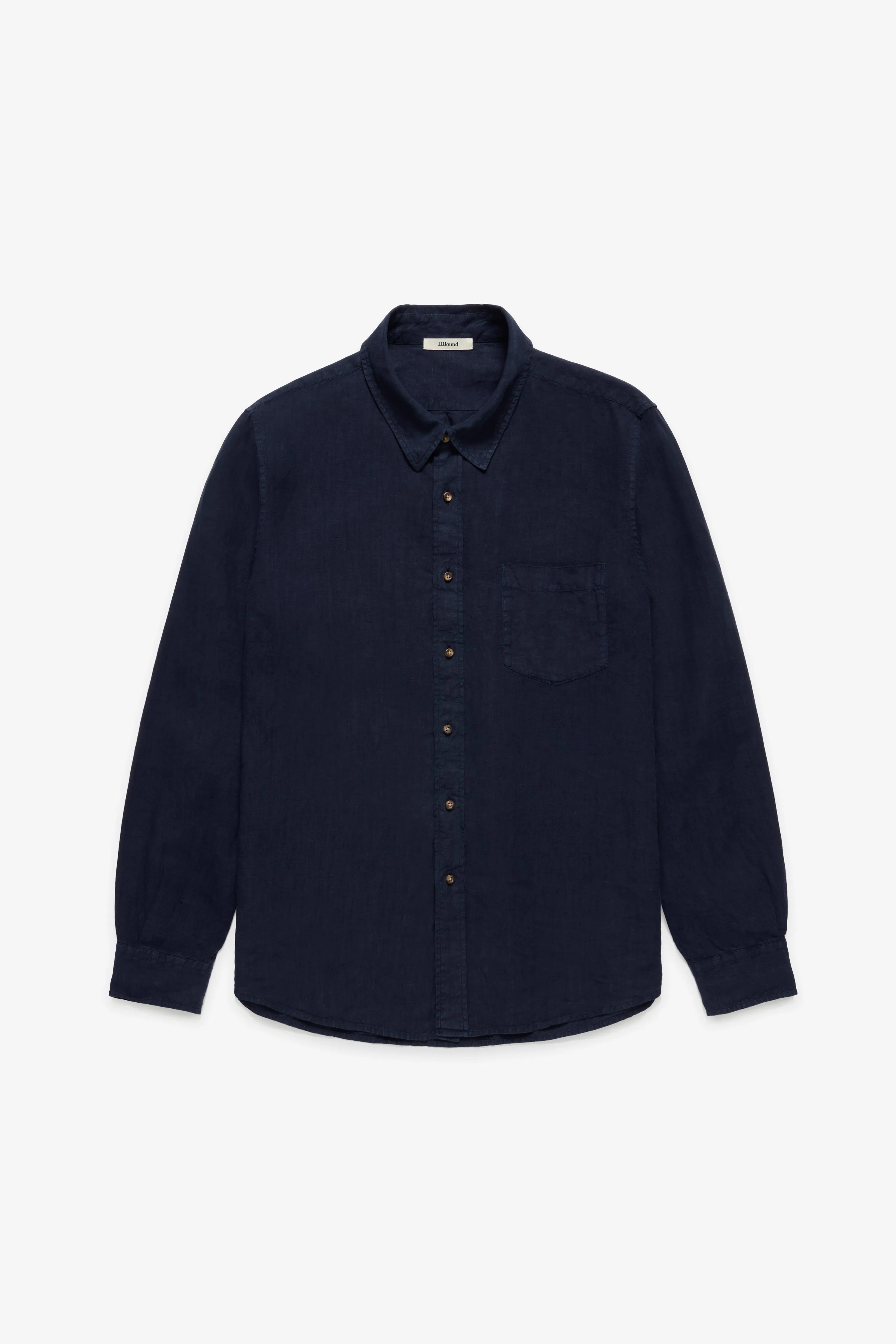 Linen Shirt - Navy sold by JJJJound