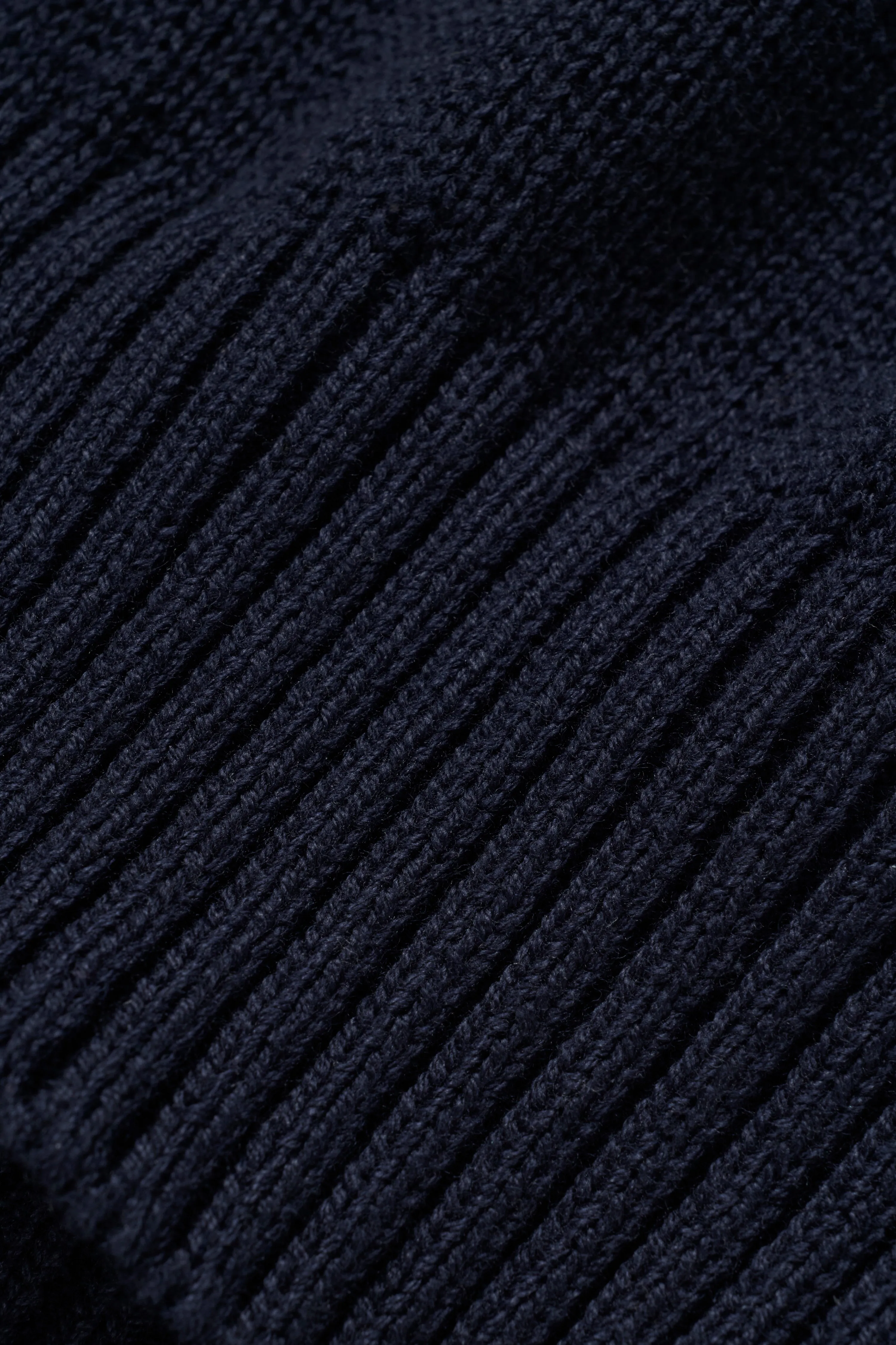 Knit Cotton Crewneck - Navy sold by JJJJound product image thumbnail 4