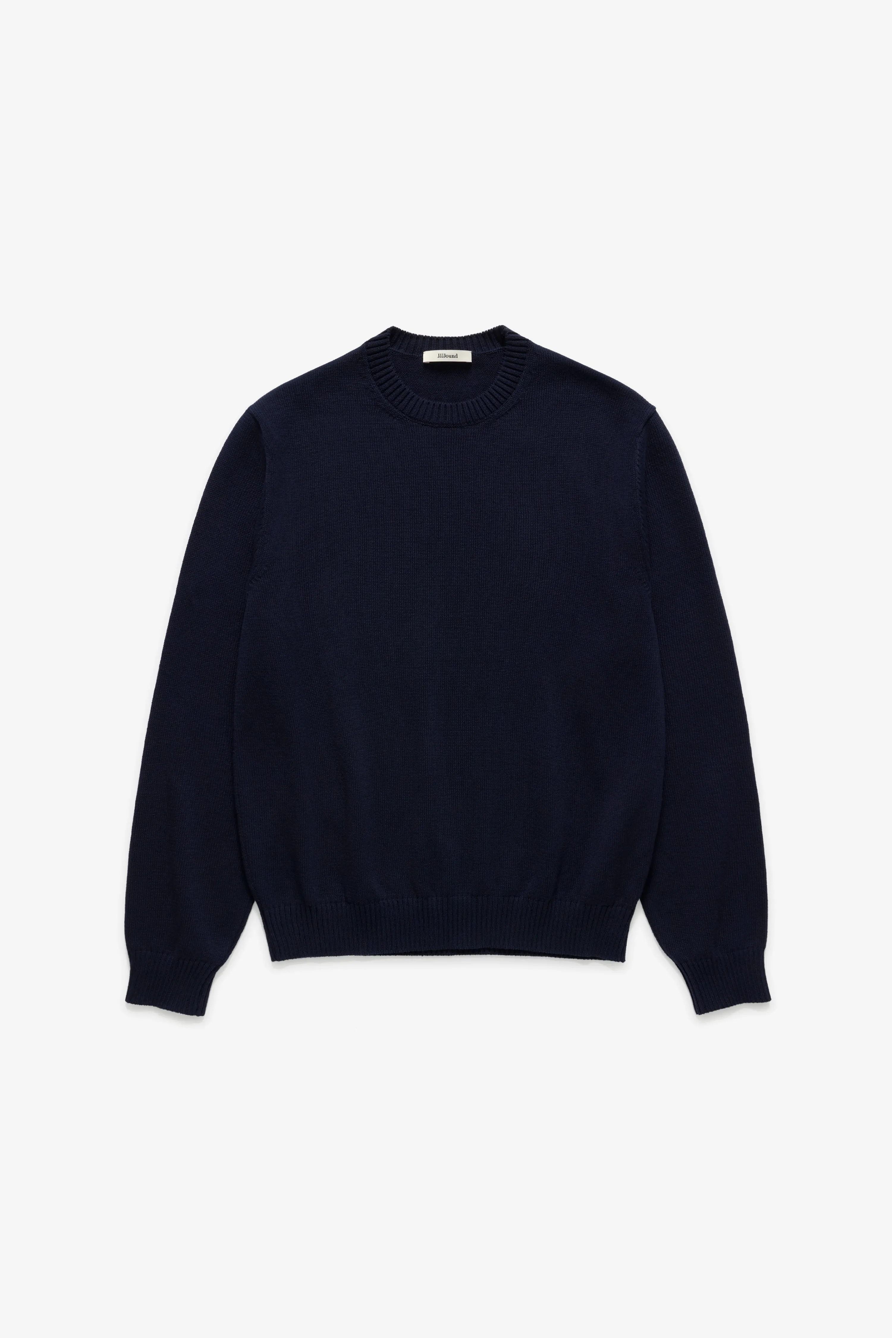 Knit Cotton Crewneck - Navy sold by JJJJound