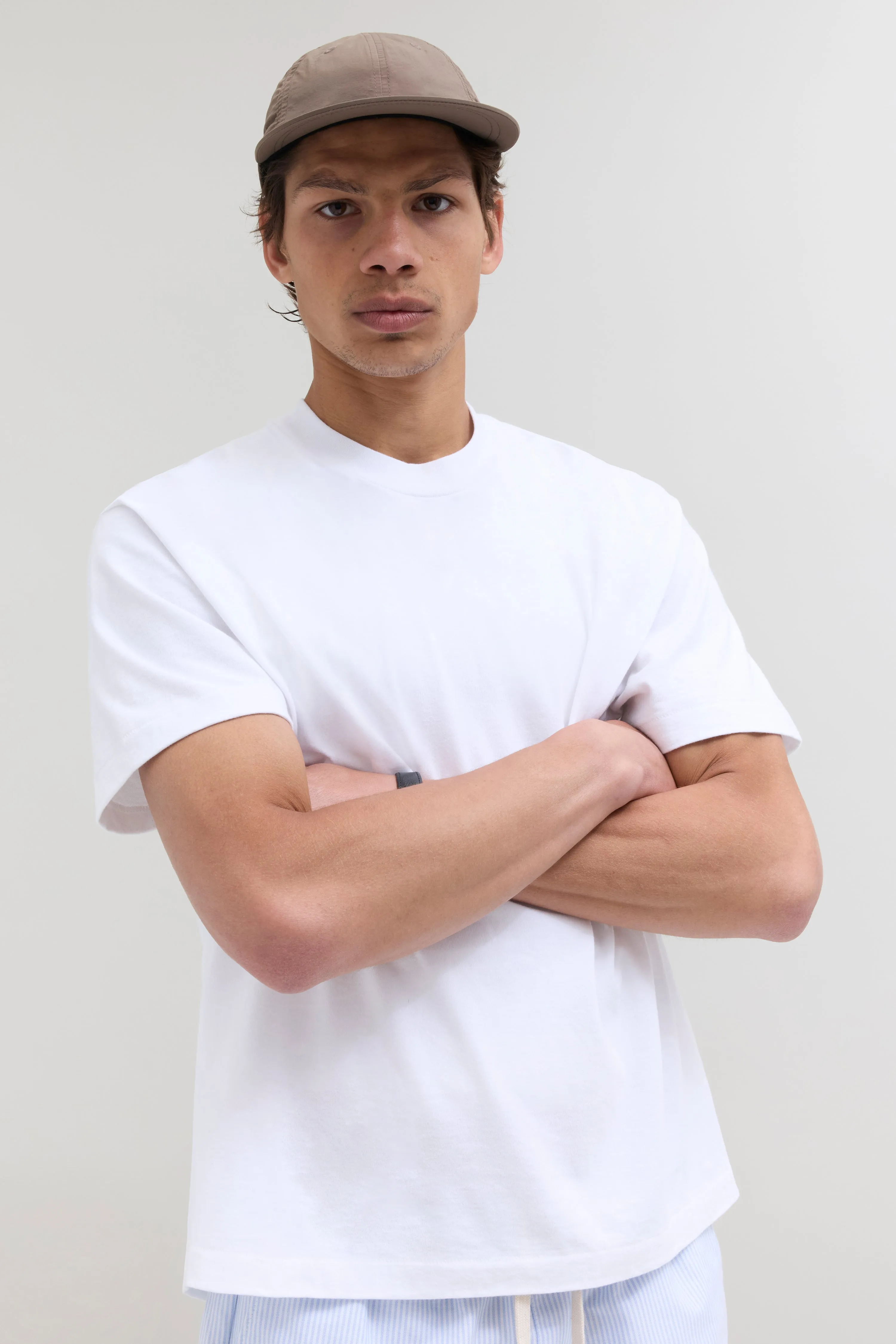 6 Panel Camper Cap - Brown sold by JJJJound product image thumbnail 2