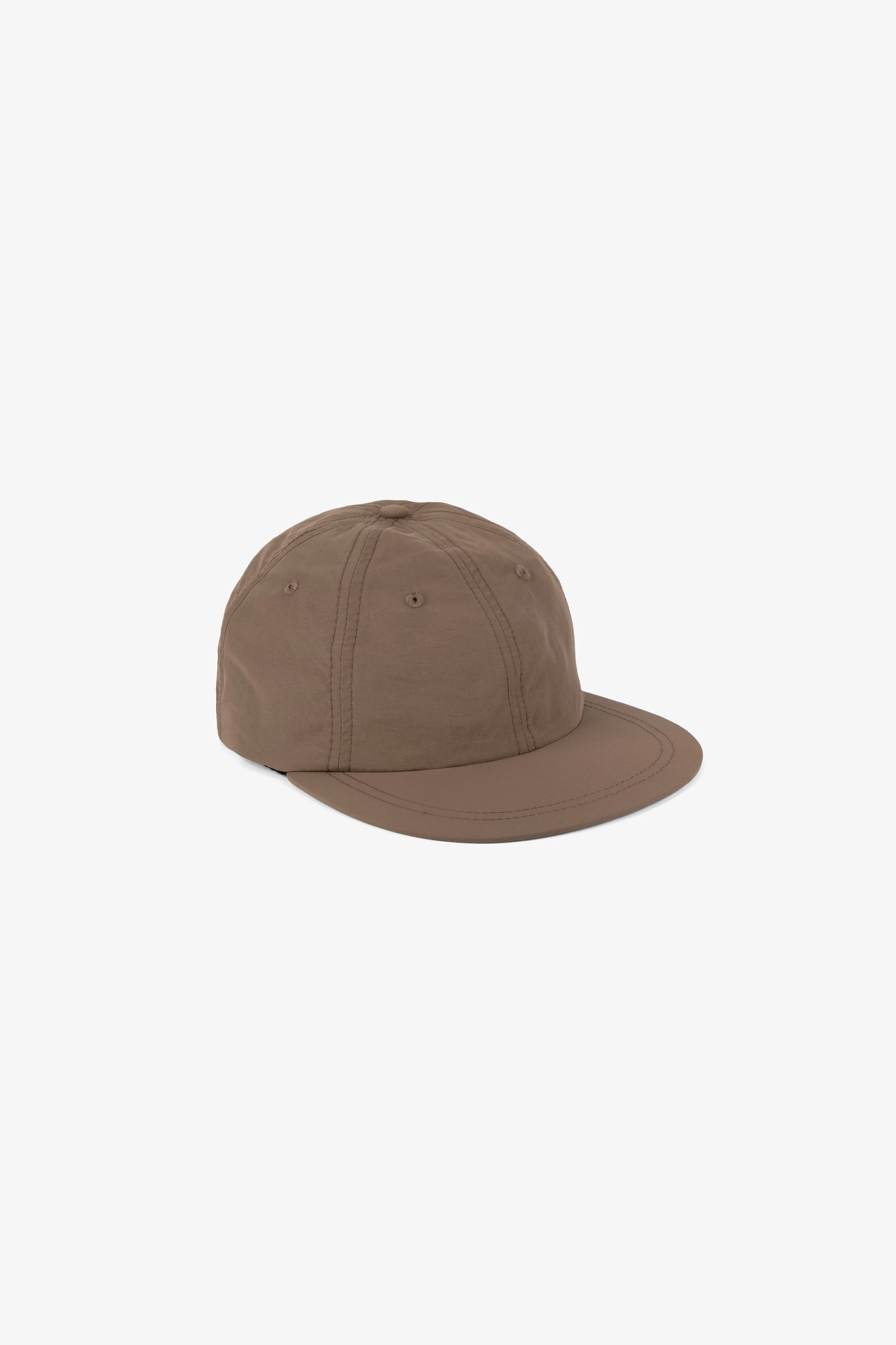 6 Panel Camper Cap - Brown sold by JJJJound