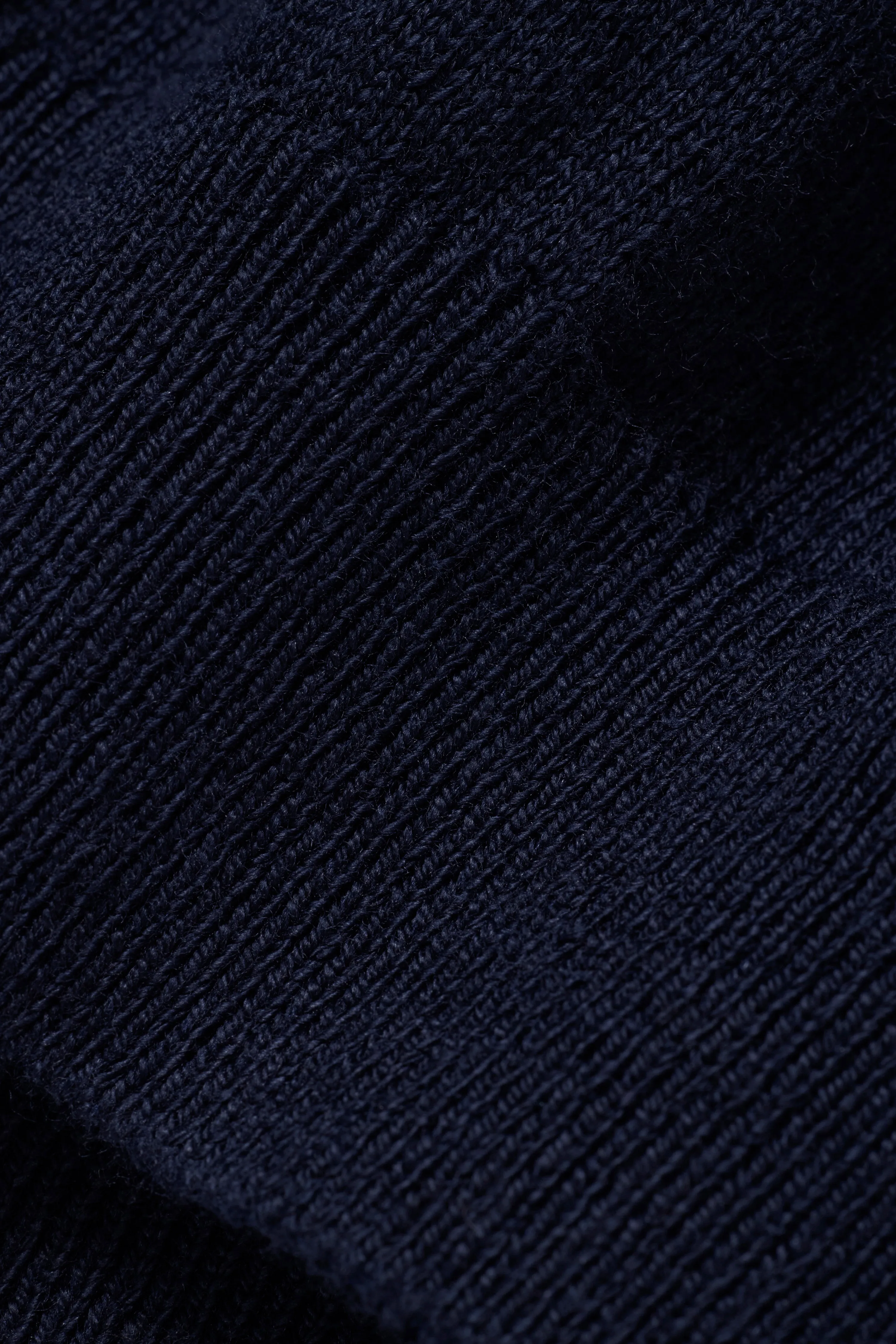 Knit Cotton Polo - Navy sold by JJJJound product image thumbnail 4