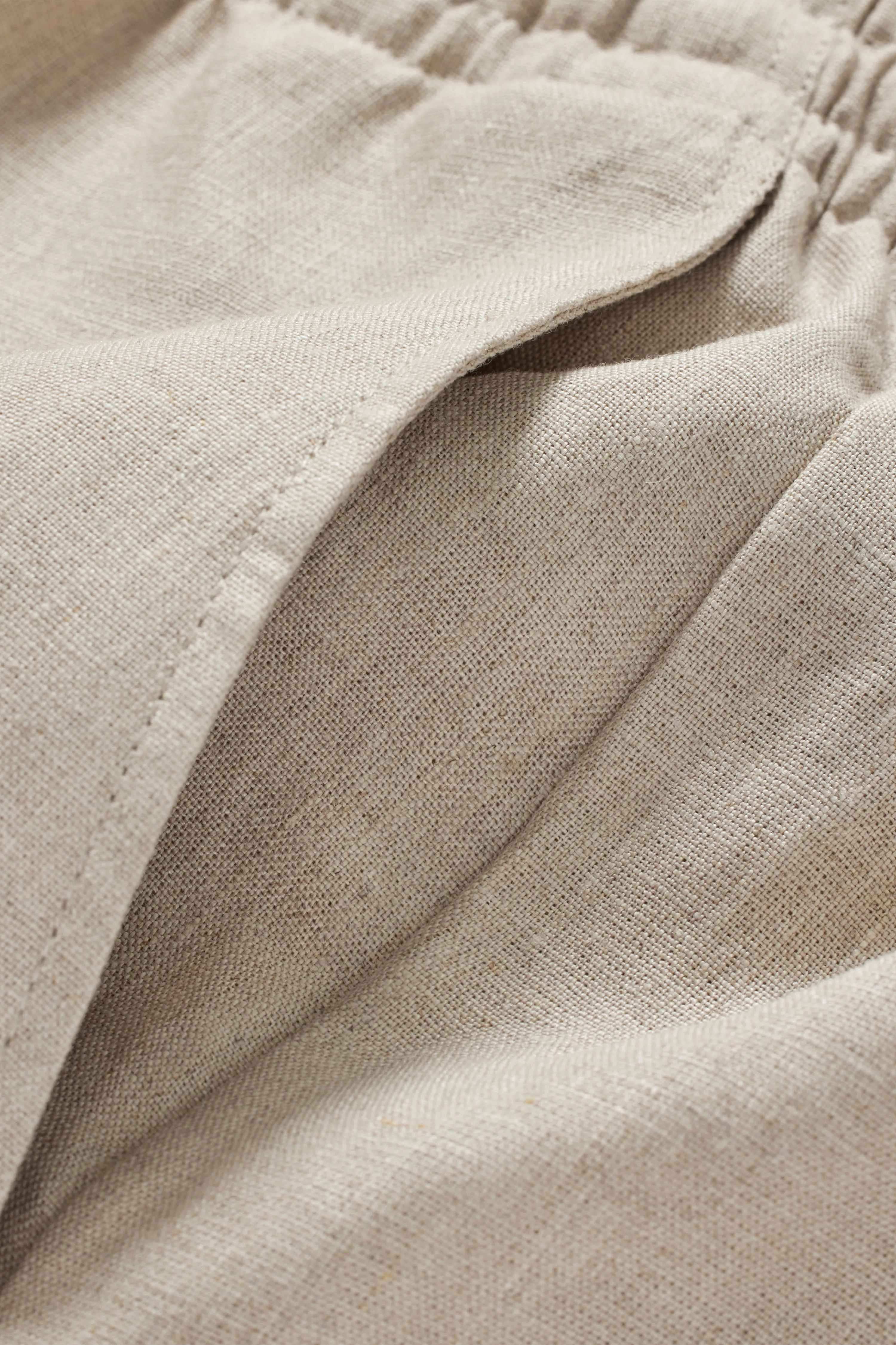 Weekend Linen Pant - Natural sold by JJJJound product image thumbnail 4