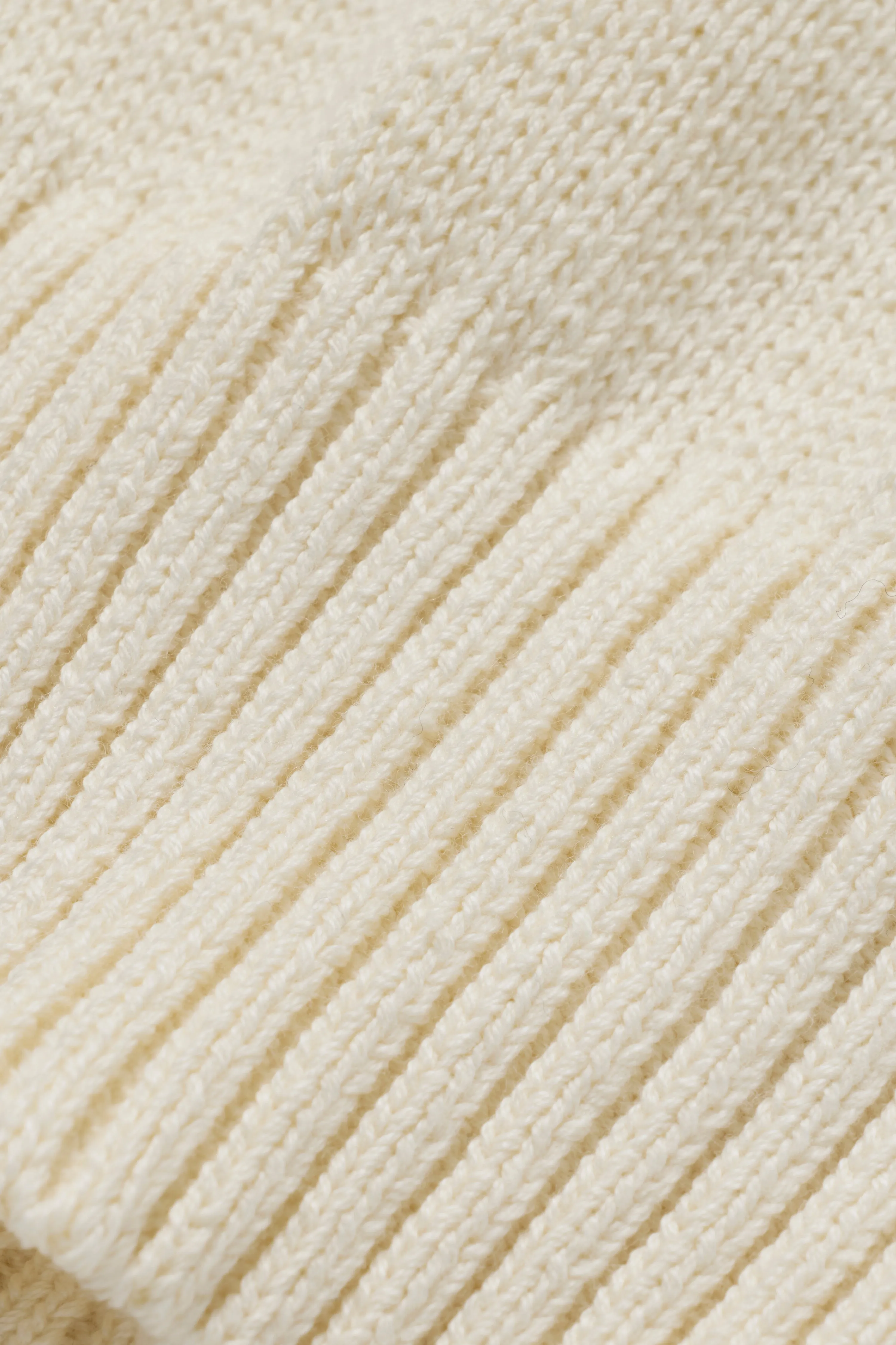 Knit Cotton Crewneck - Off White sold by JJJJound product image thumbnail 4