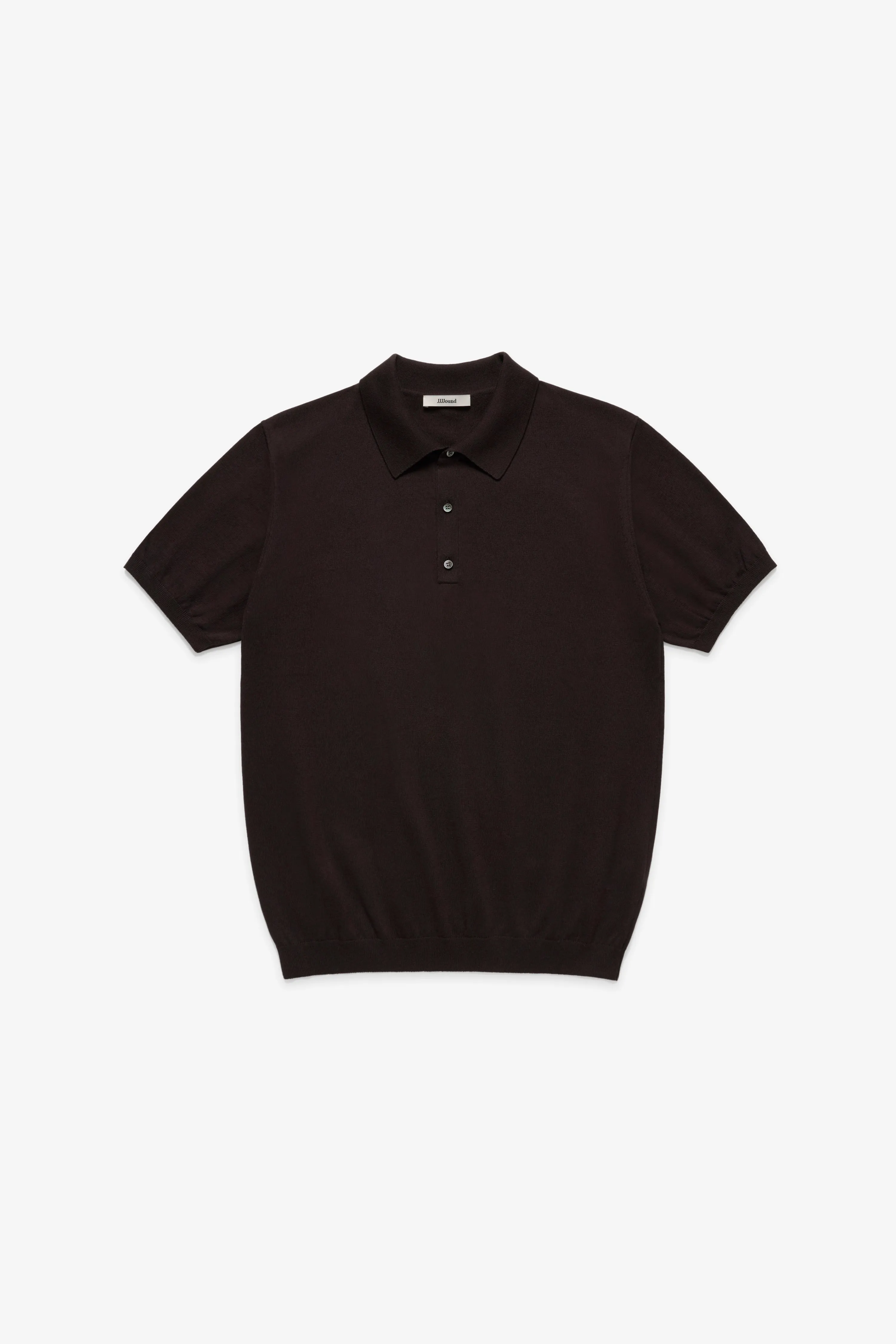 Knit Cotton Polo - Brown sold by JJJJound