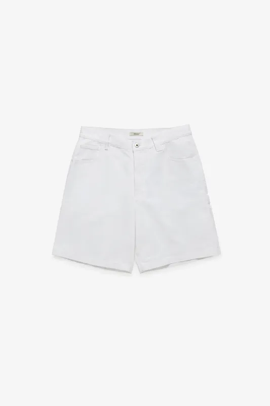 Carpenter Short - White made by JJJJound