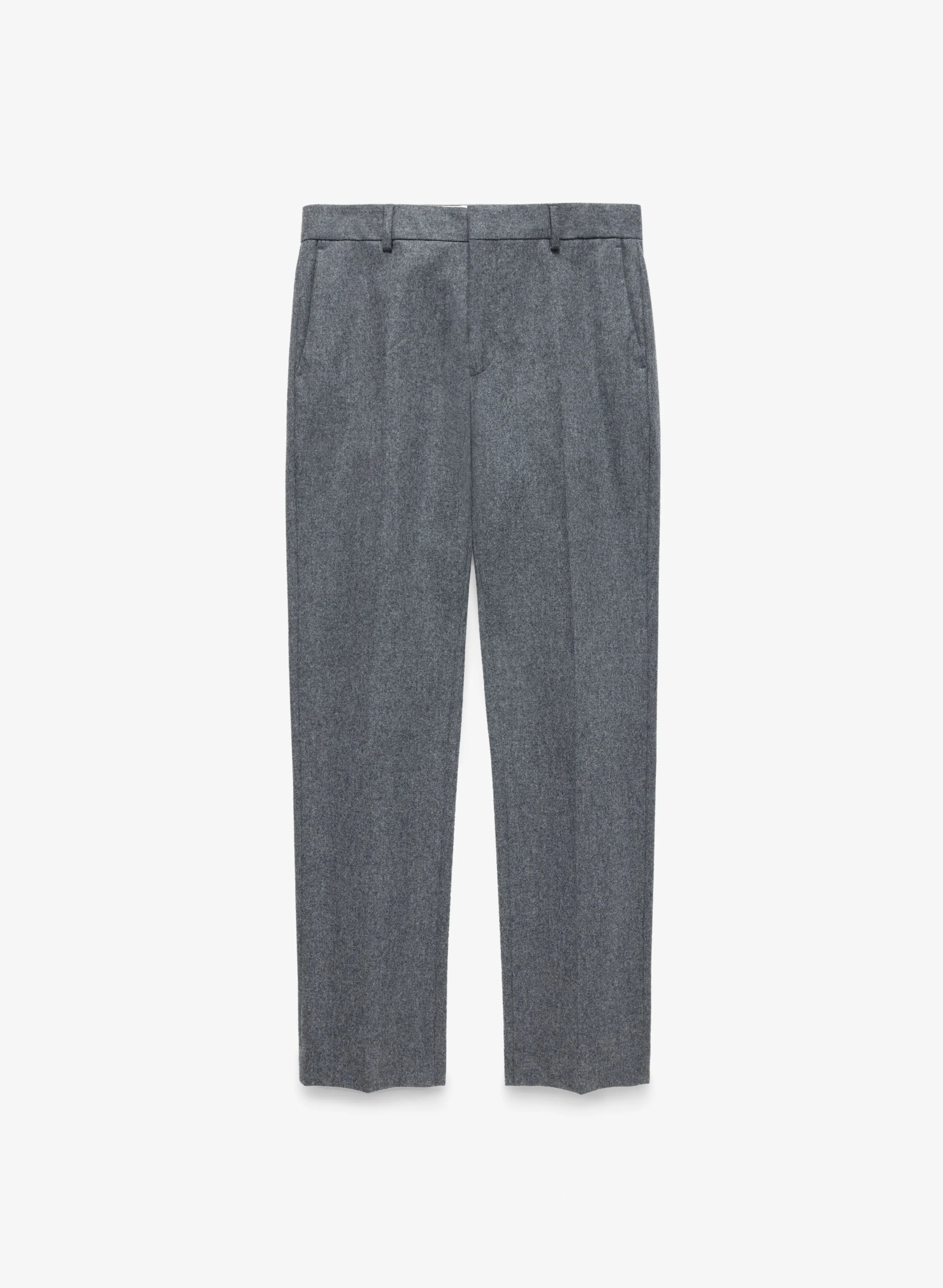 Wool Trousers Slim - Charcoal Mix sold by JJJJound