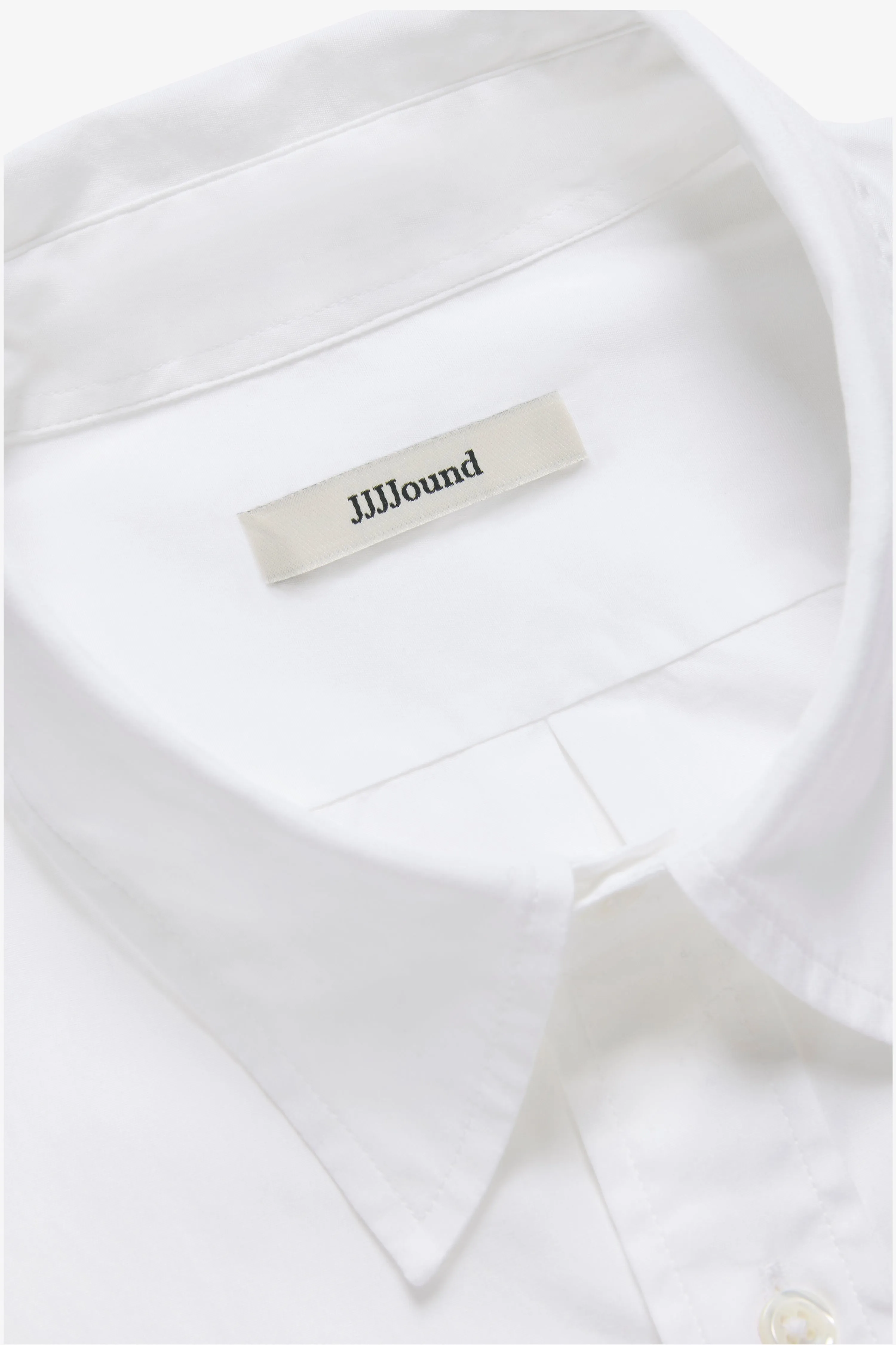 Poplin Shortsleeve Shirt - White sold by JJJJound product image thumbnail 3