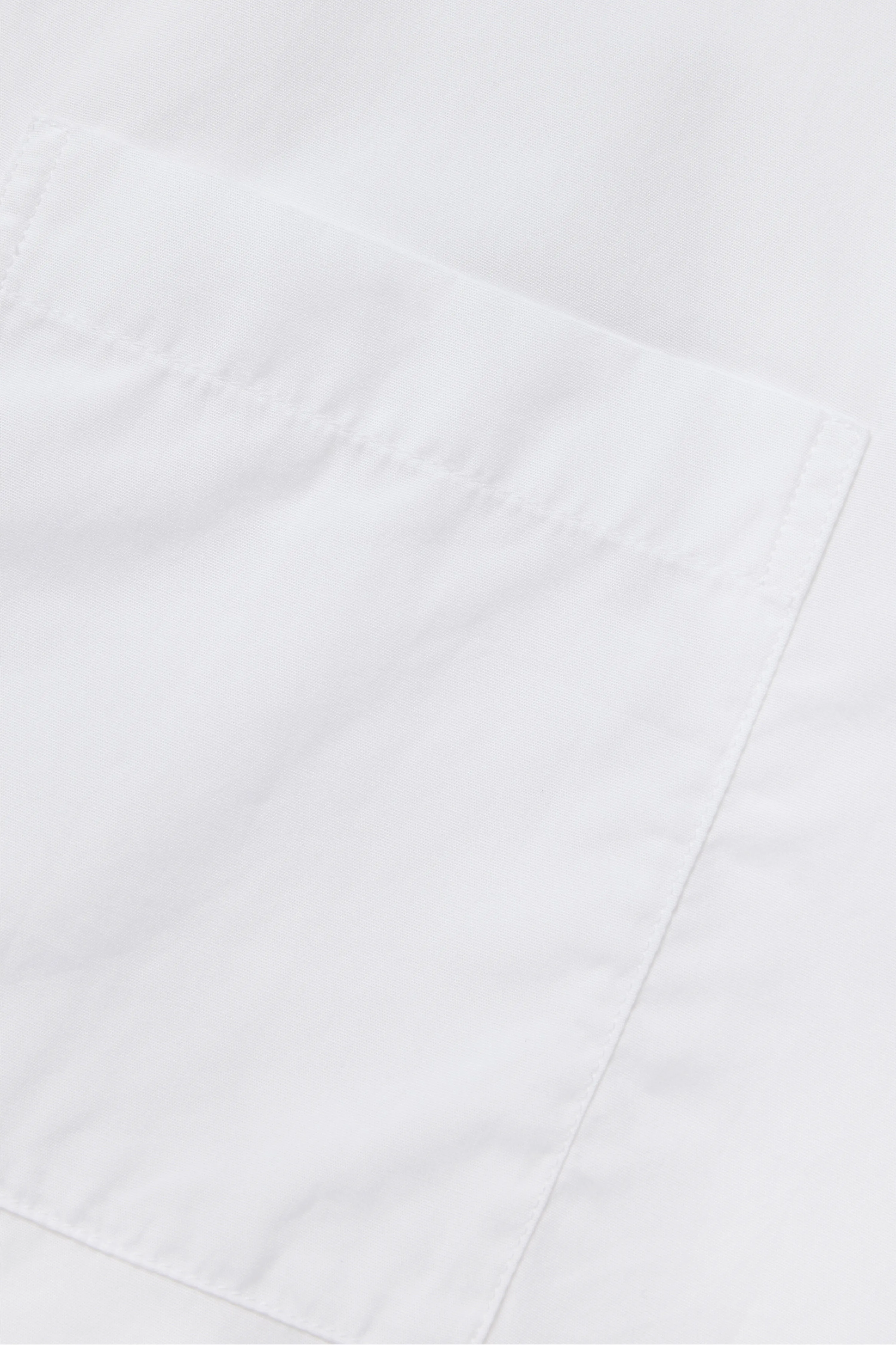 Poplin Shortsleeve Shirt - White sold by JJJJound product image thumbnail 4