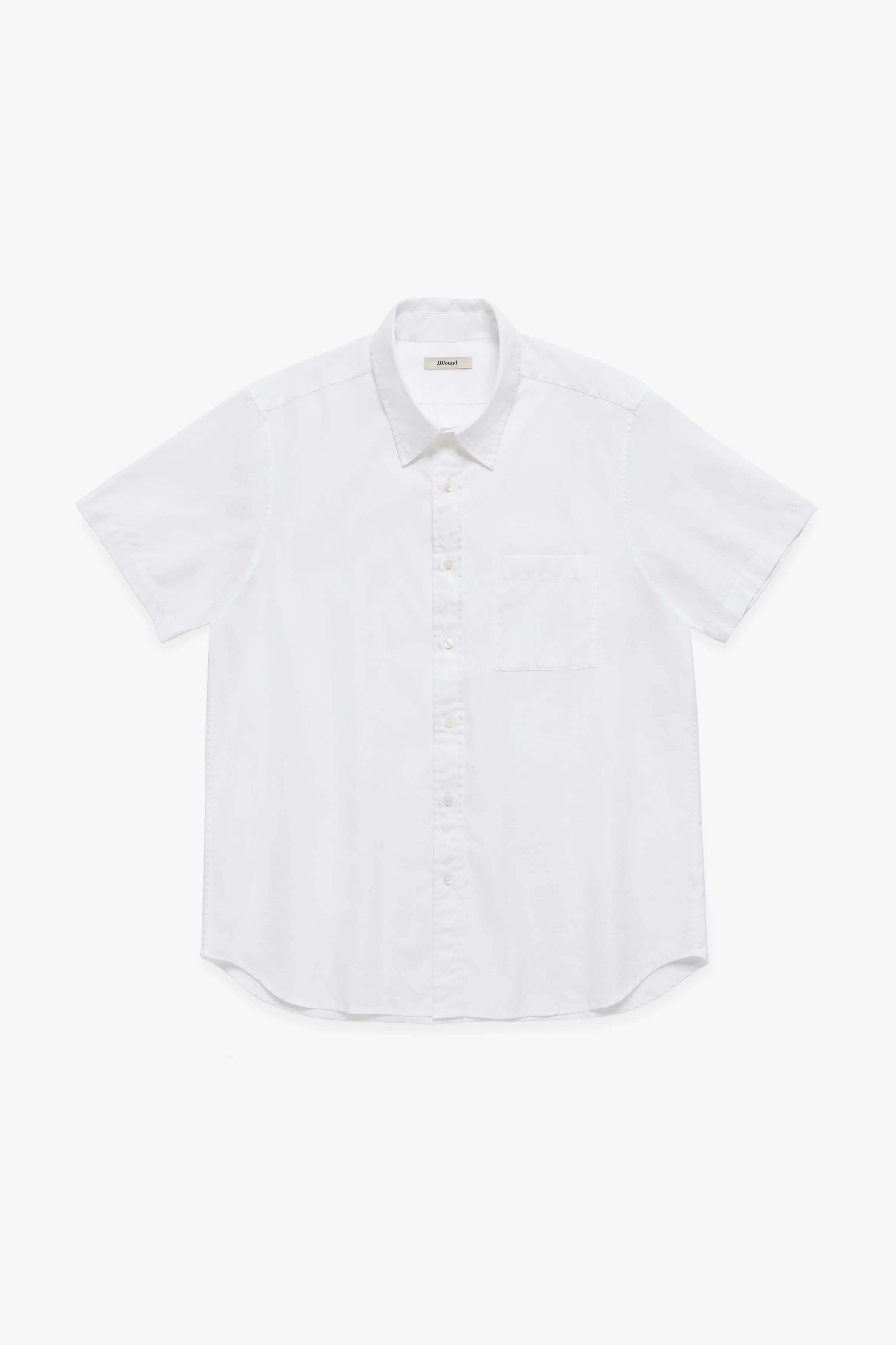 Poplin Shortsleeve Shirt - White sold by JJJJound