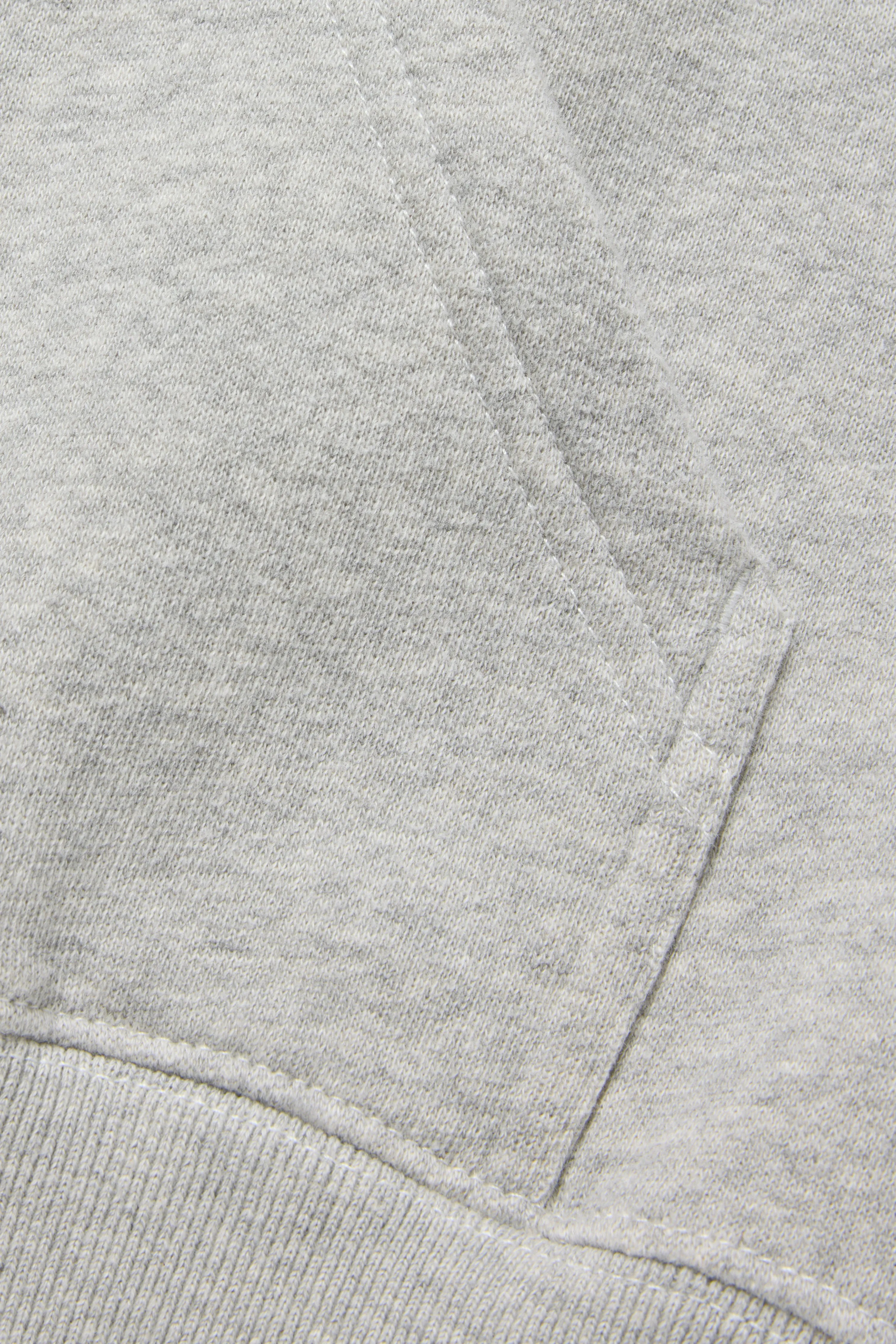 90s Hooded Zip Sweatshirt - Grey sold by JJJJound product image thumbnail 4