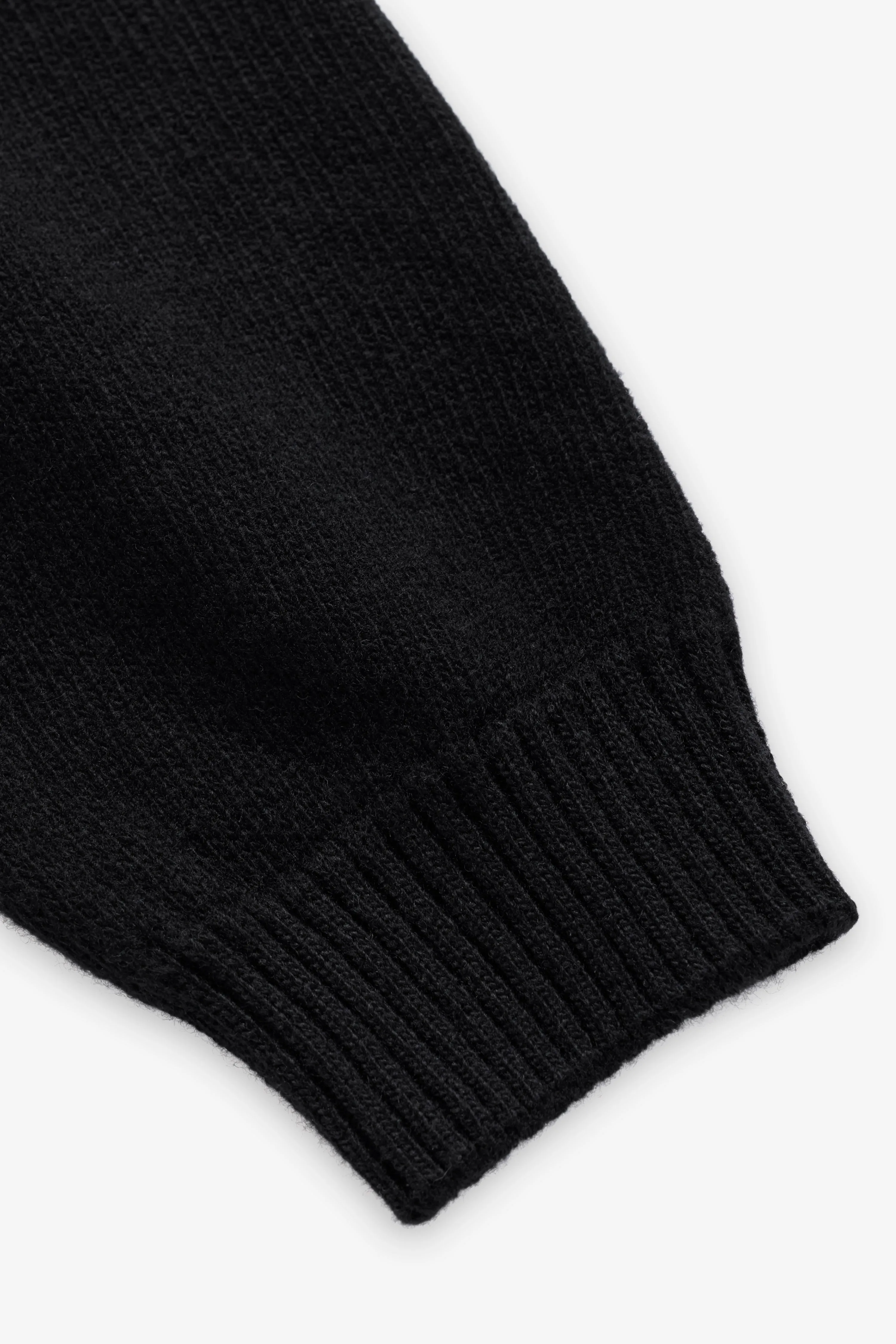 Knit Wool Crewneck - Black sold by JJJJound product image thumbnail 4