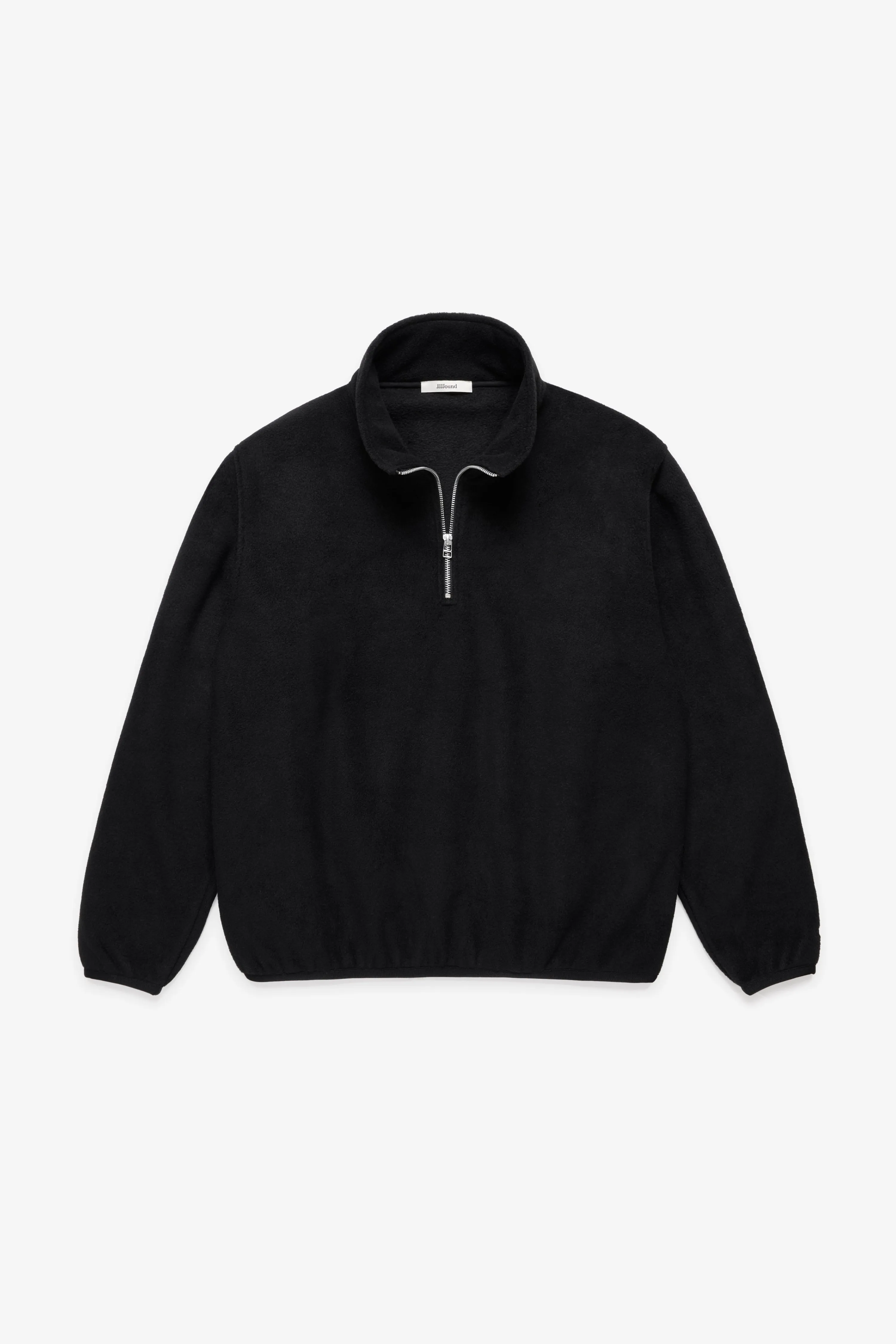 Quarter Zip Camper Polar - Black sold by JJJJound