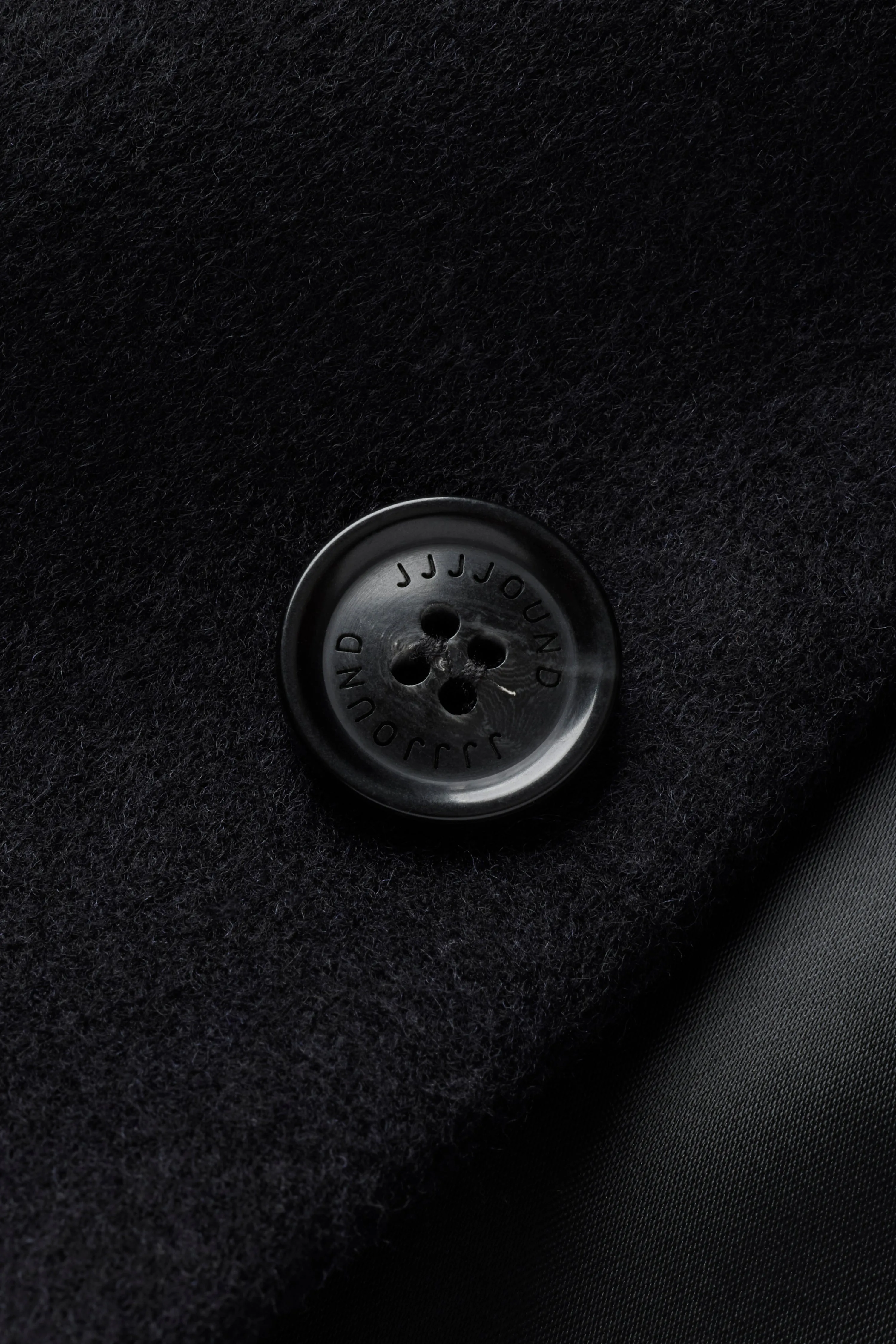 Overcoat - Black sold by JJJJound product image thumbnail 5