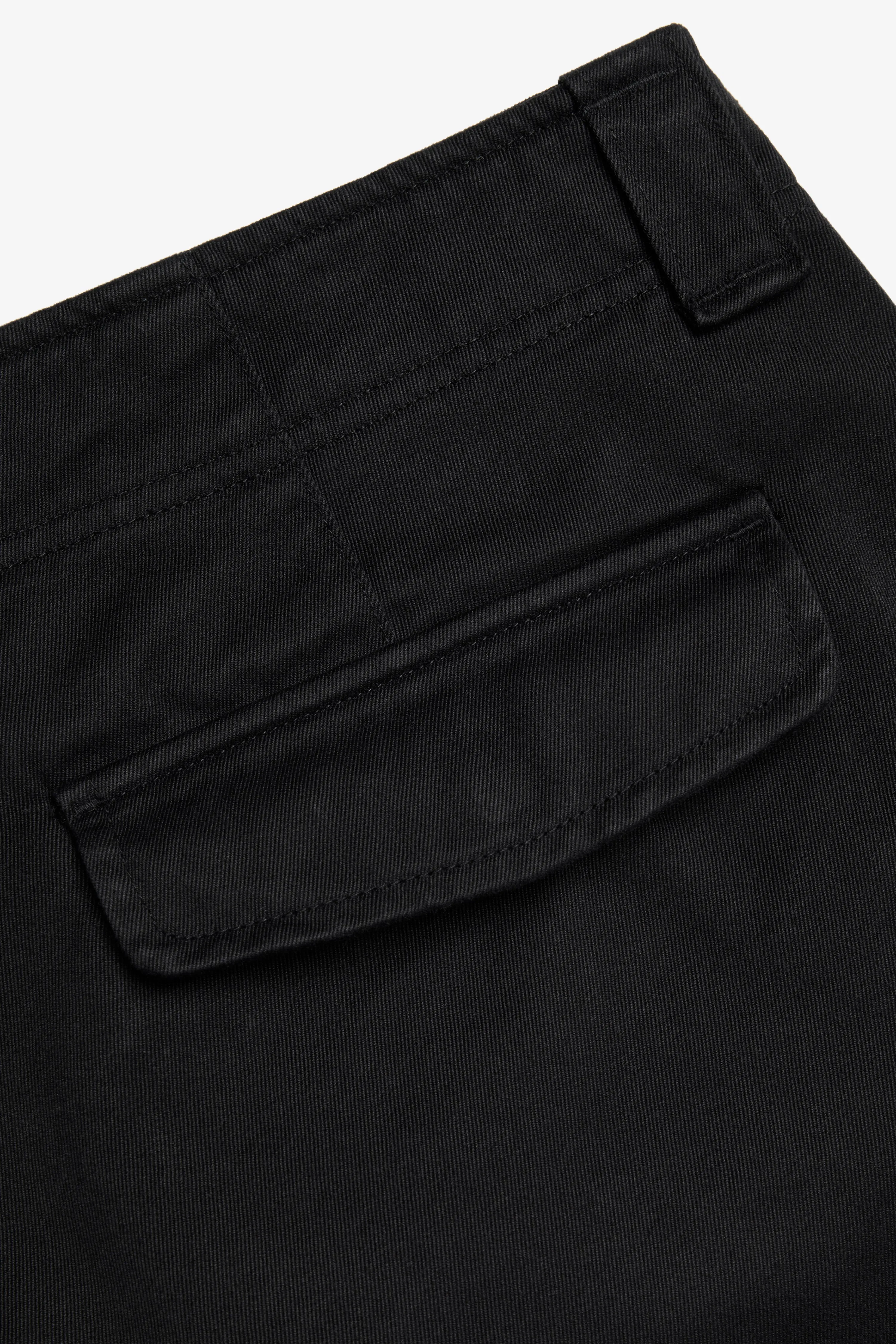 Heavyweight Cargo Pant - Black sold by JJJJound product image thumbnail 3