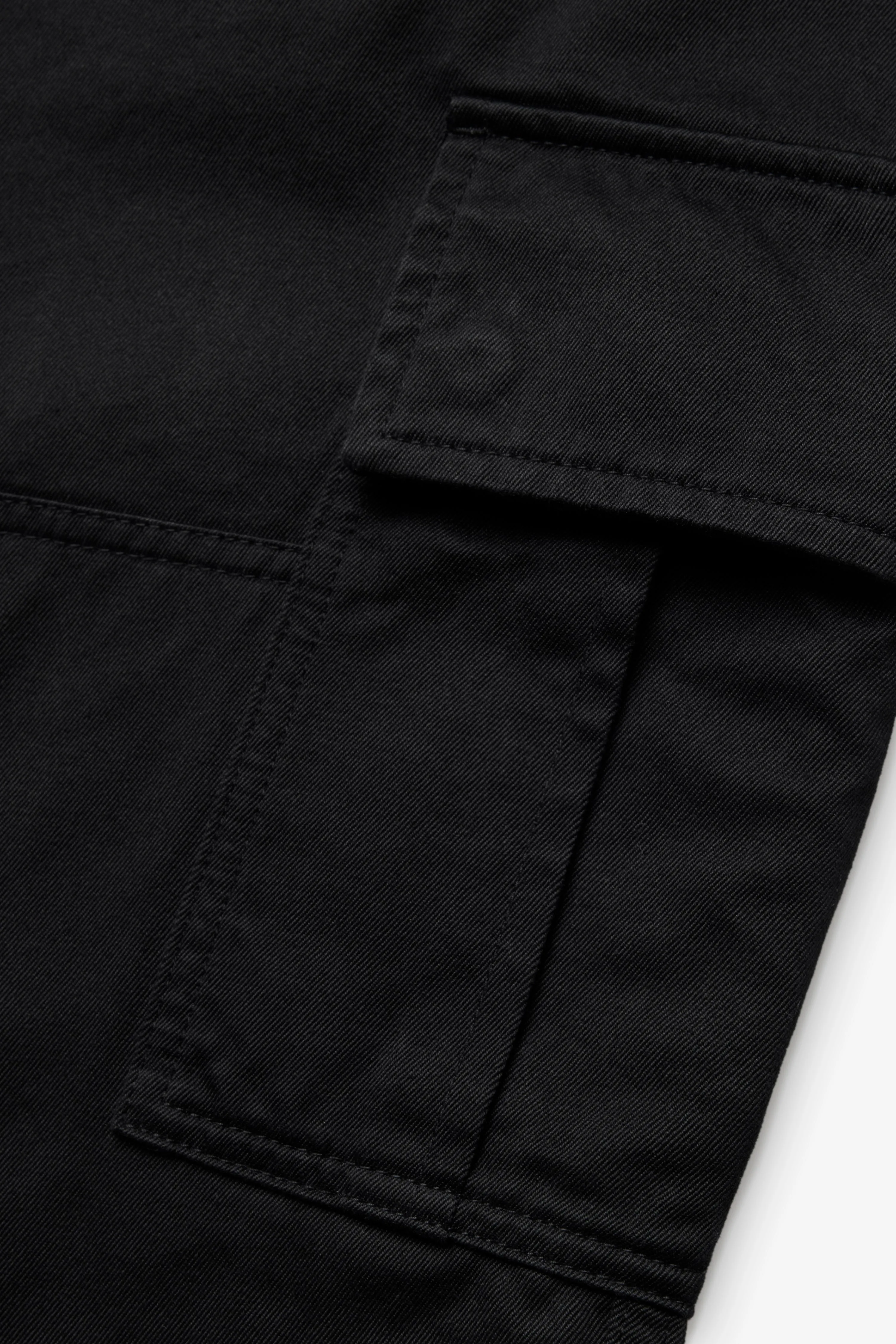 Heavyweight Cargo Pant - Black sold by JJJJound product image thumbnail 5