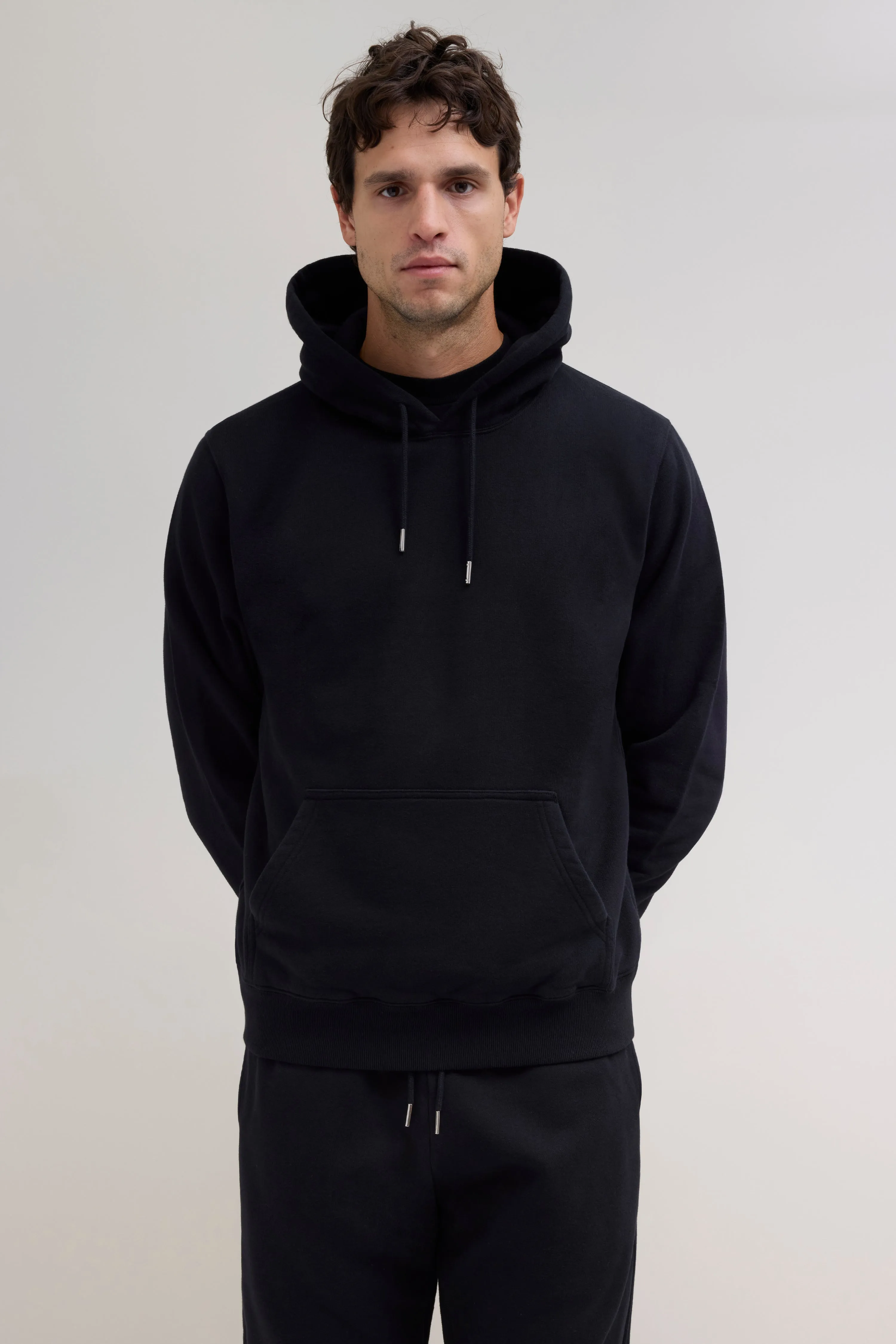 90s Hooded Sweatshirt - Black sold by JJJJound product image thumbnail 2