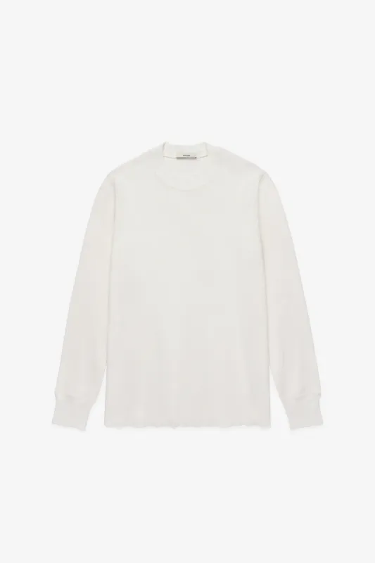 90s Waffle Longsleeve - White sold by JJJJound