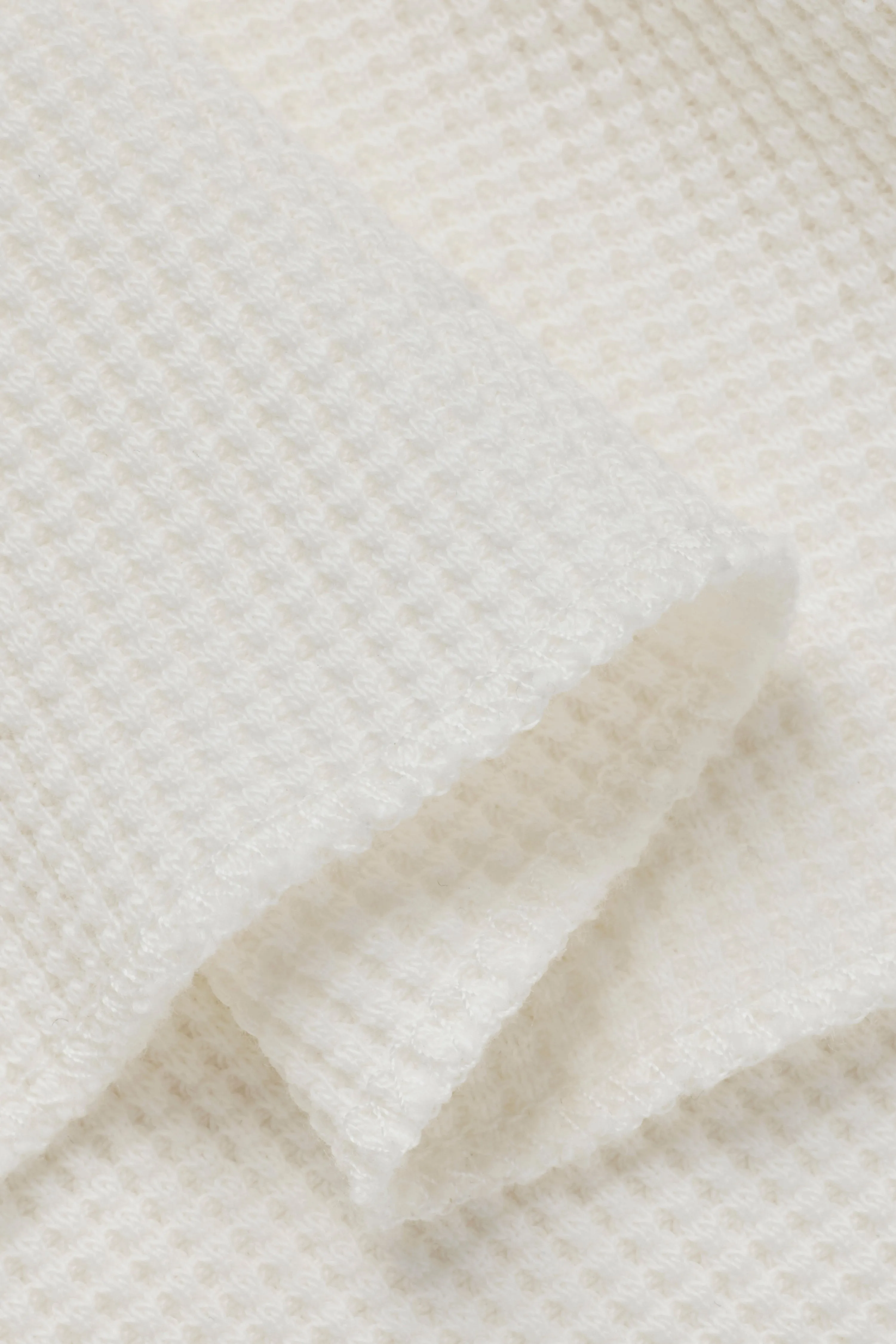 90s Waffle Longsleeve - Off White sold by JJJJound product image thumbnail 4