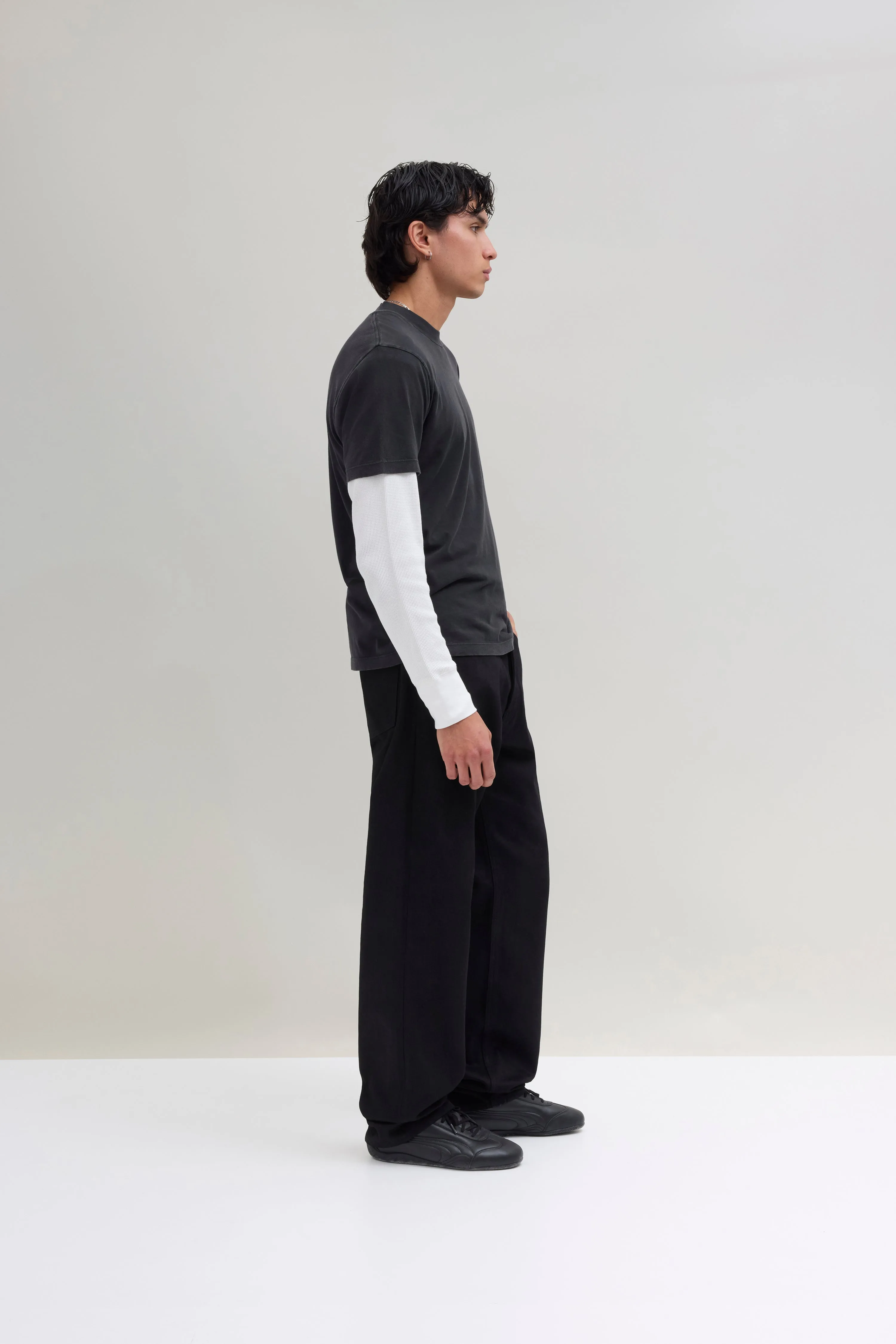 90s Waffle Longsleeve - Off White sold by JJJJound product image thumbnail 5