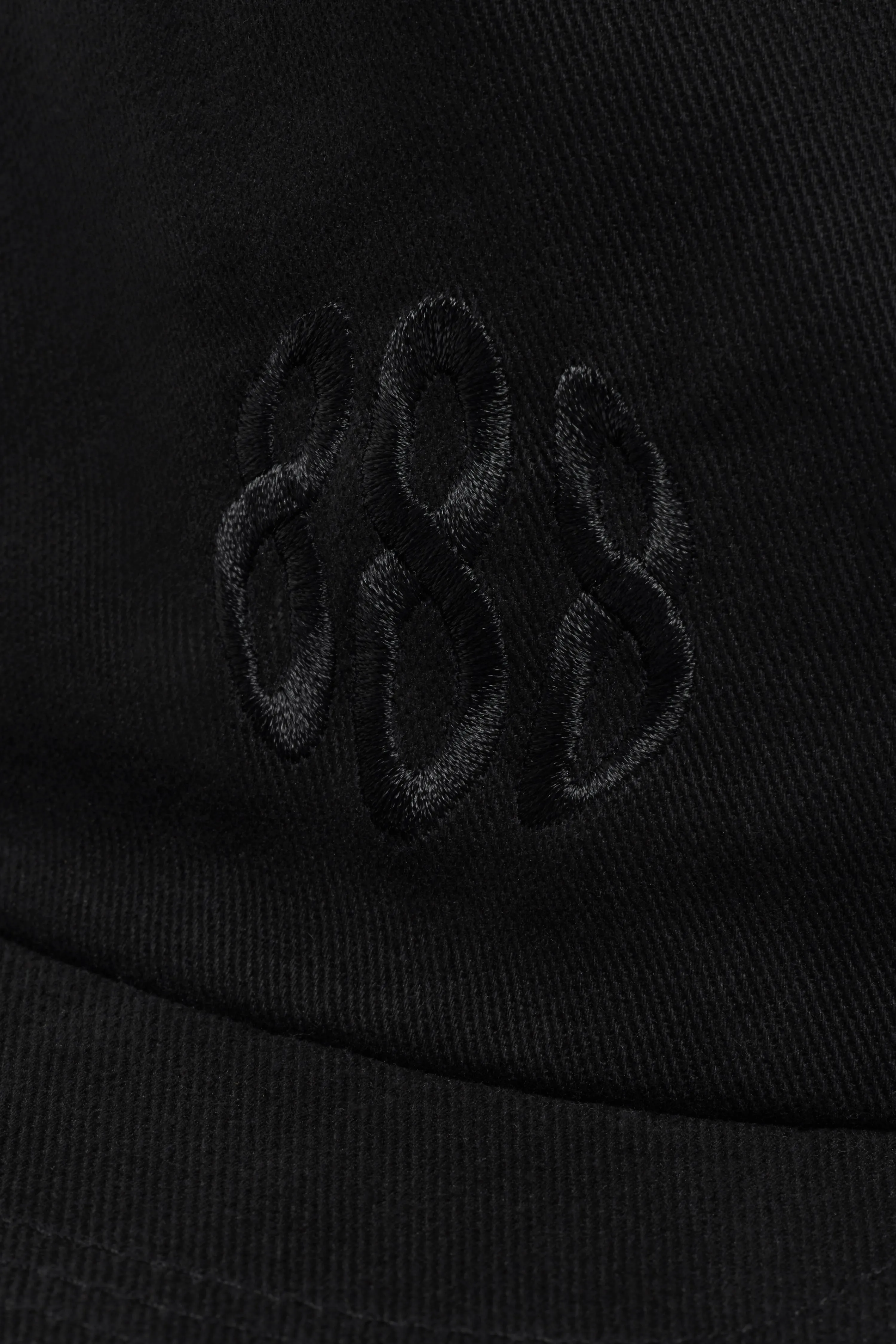 888 Vintage Cap - Black sold by JJJJound product image thumbnail 4