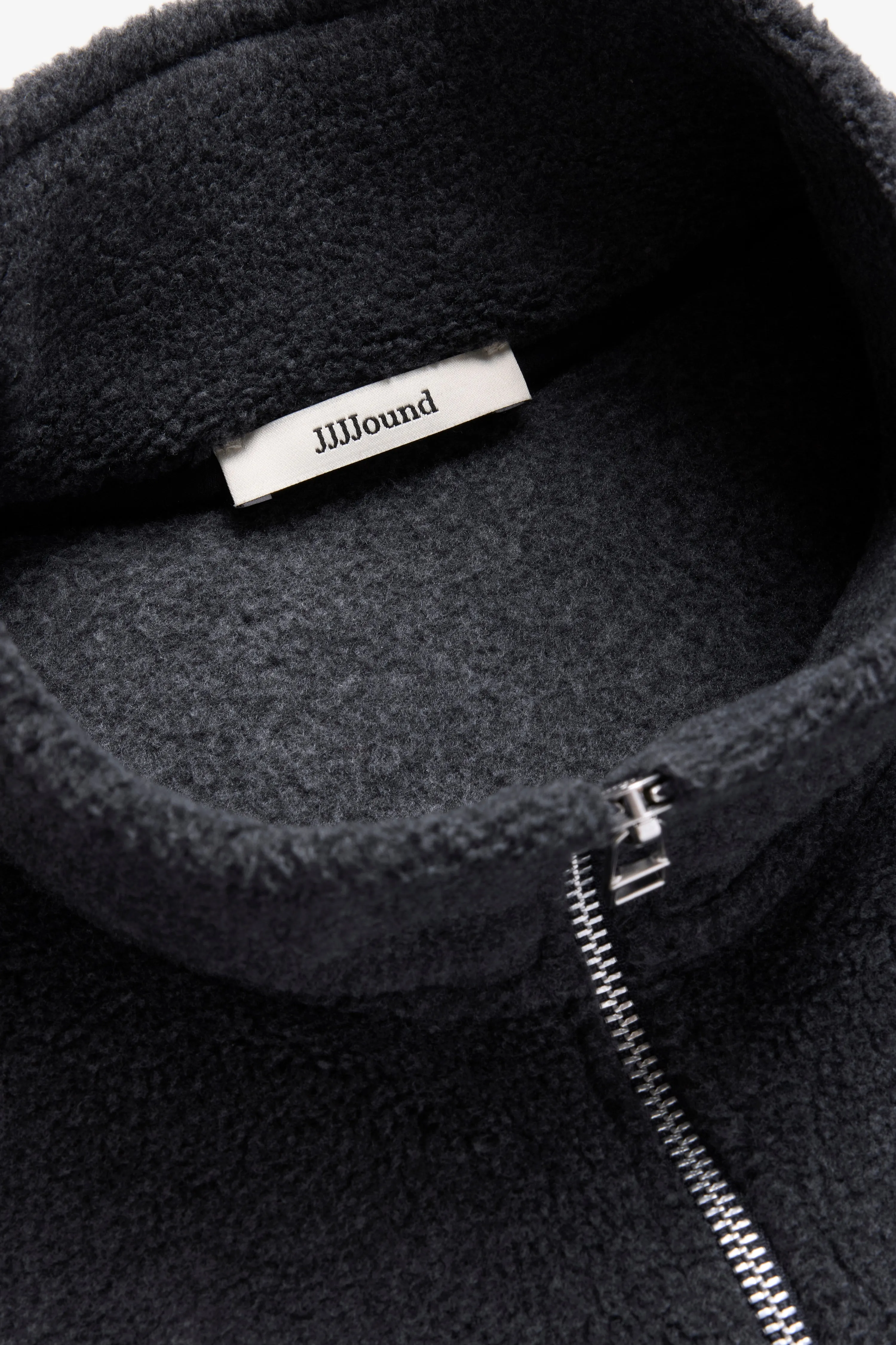 Quarter Zip Camper Polar - Charcoal sold by JJJJound product image thumbnail 3