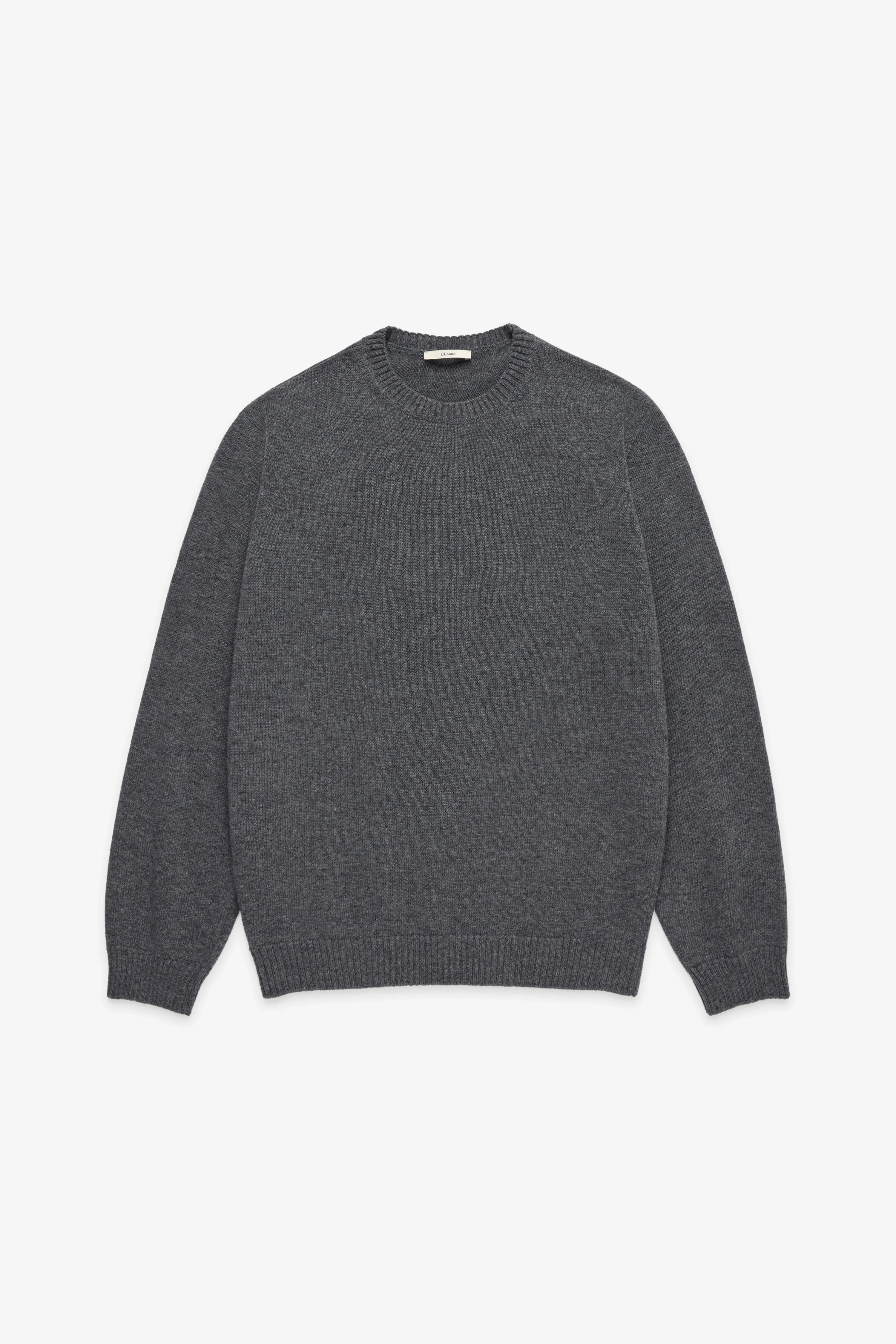 Knit Wool Crewneck - Charcoal Mix sold by JJJJound