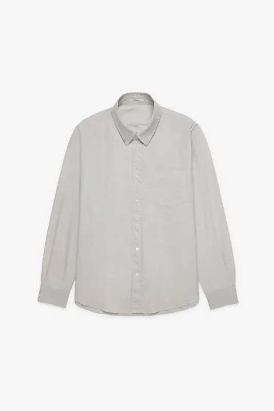 Poplin Shirt - Light Grey sold by JJJJound