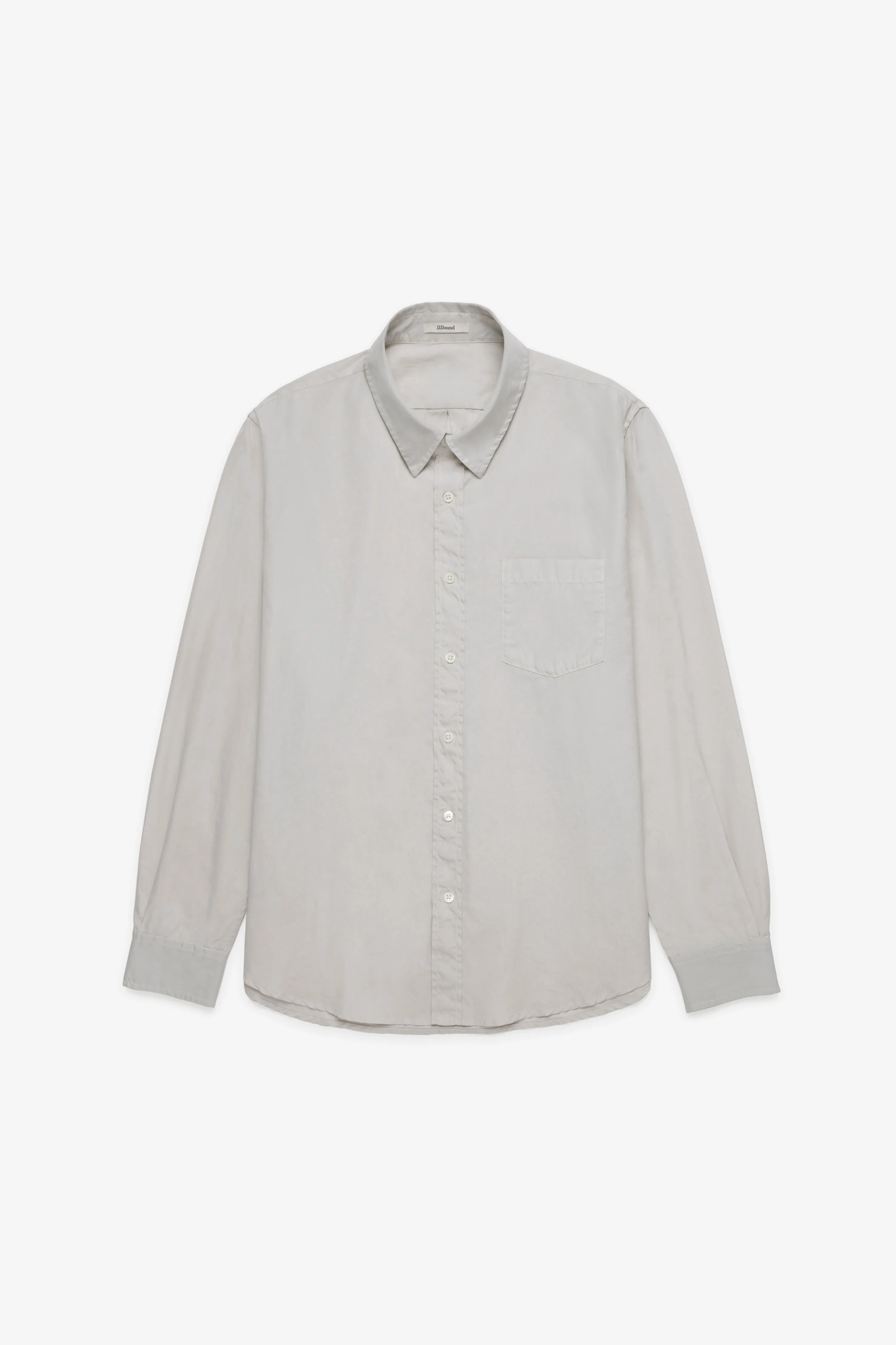 Poplin Shirt - Light Grey sold by JJJJound