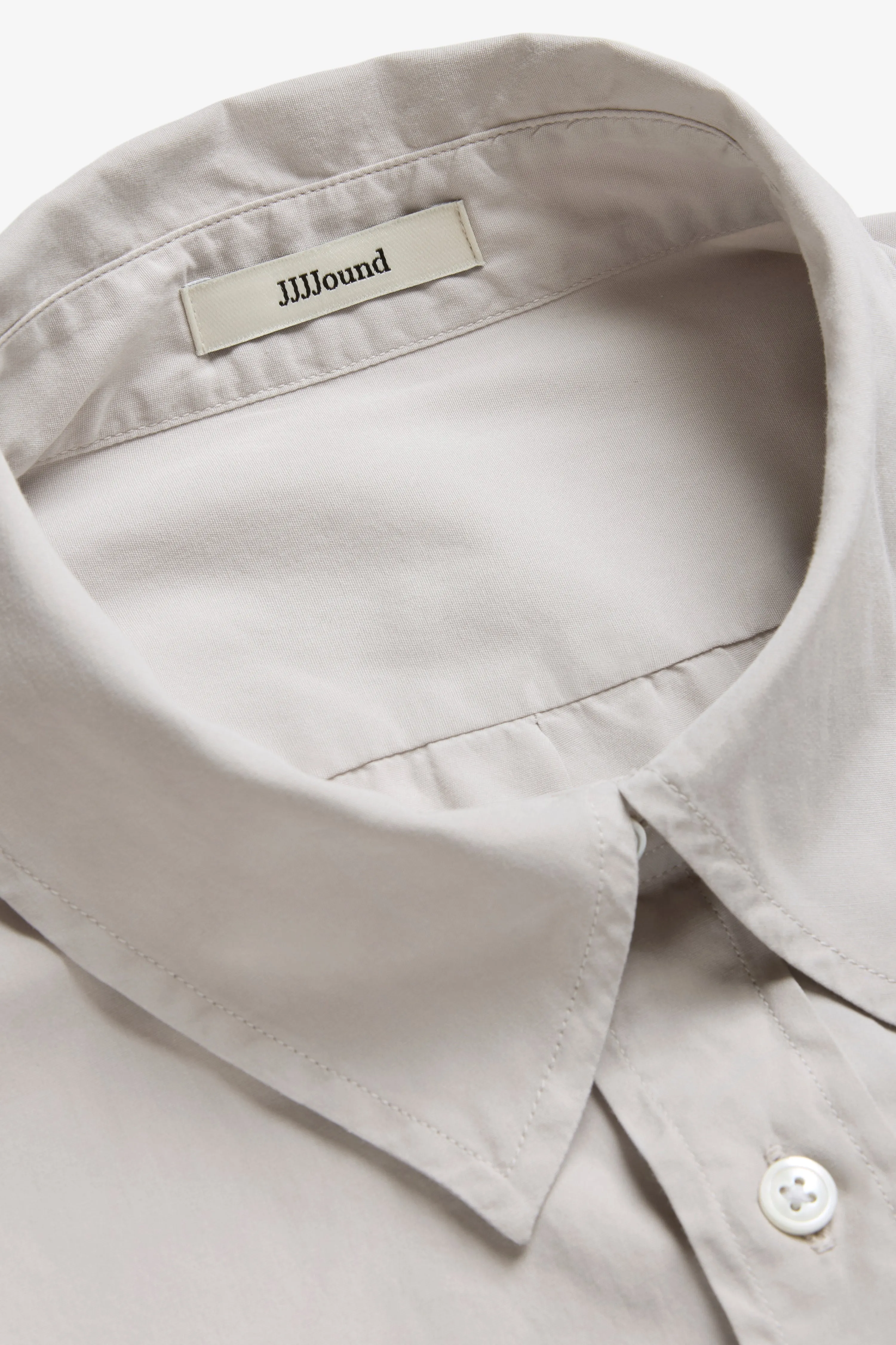 Poplin Shirt - Light Grey sold by JJJJound product image thumbnail 3