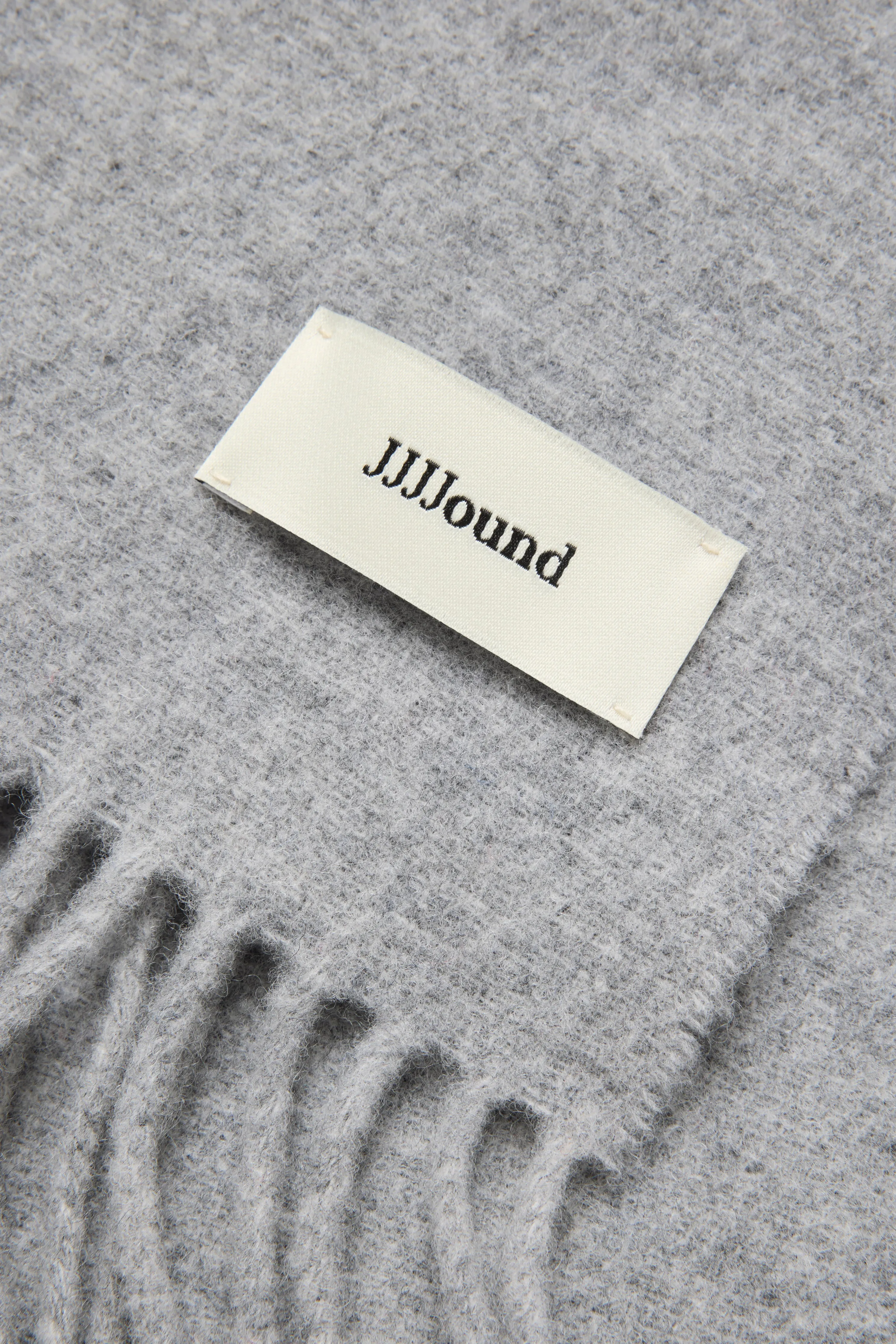 Wool Scarf - Grey Mix sold by JJJJound product image thumbnail 3