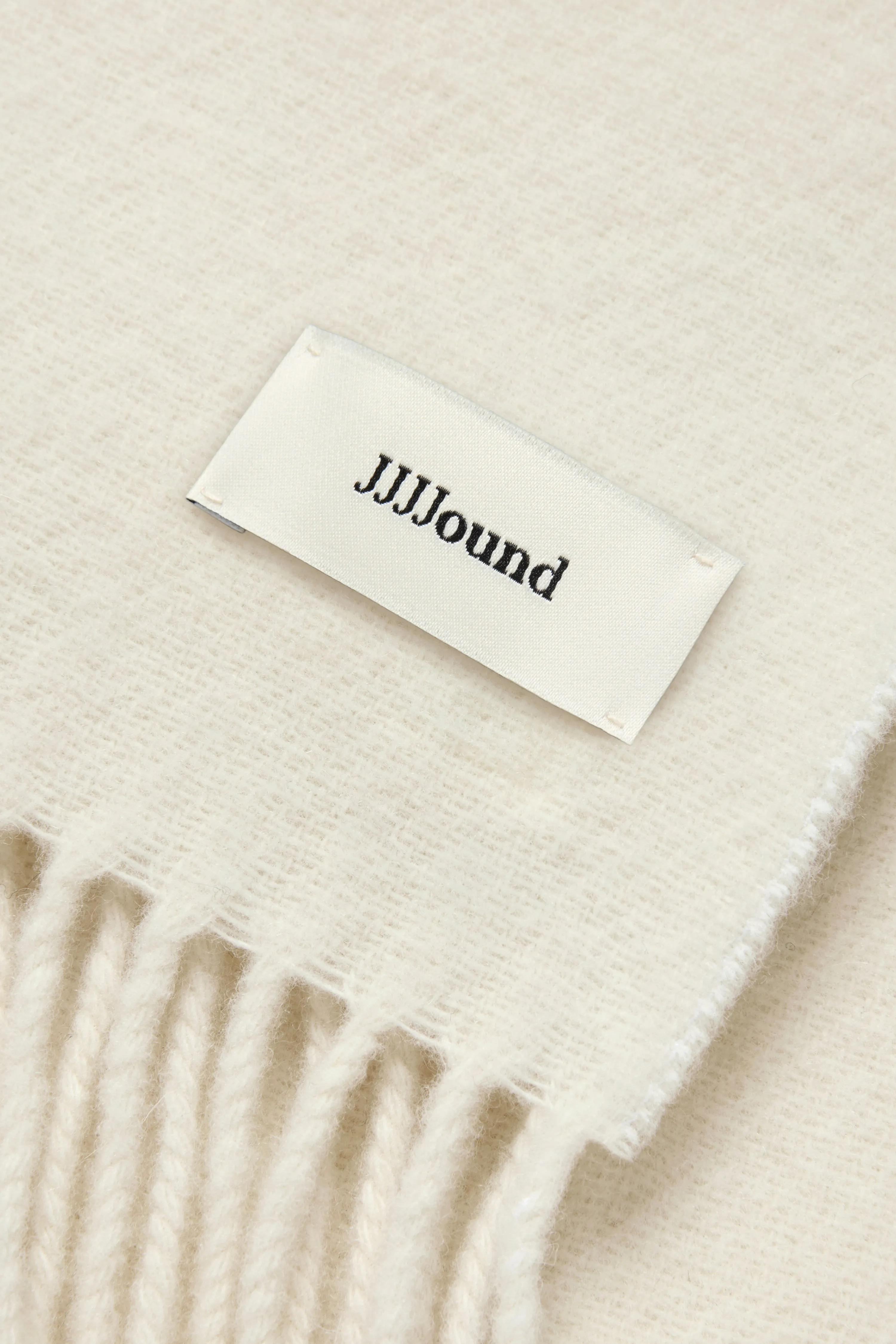 Wool Scarf - Off White sold by JJJJound product image thumbnail 3
