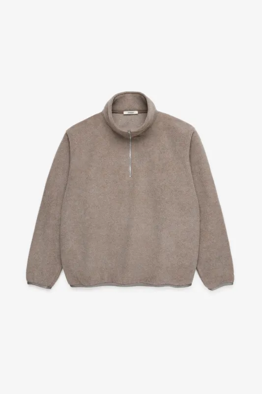 Quarter Zip Camper Polar - Taupe sold by JJJJound