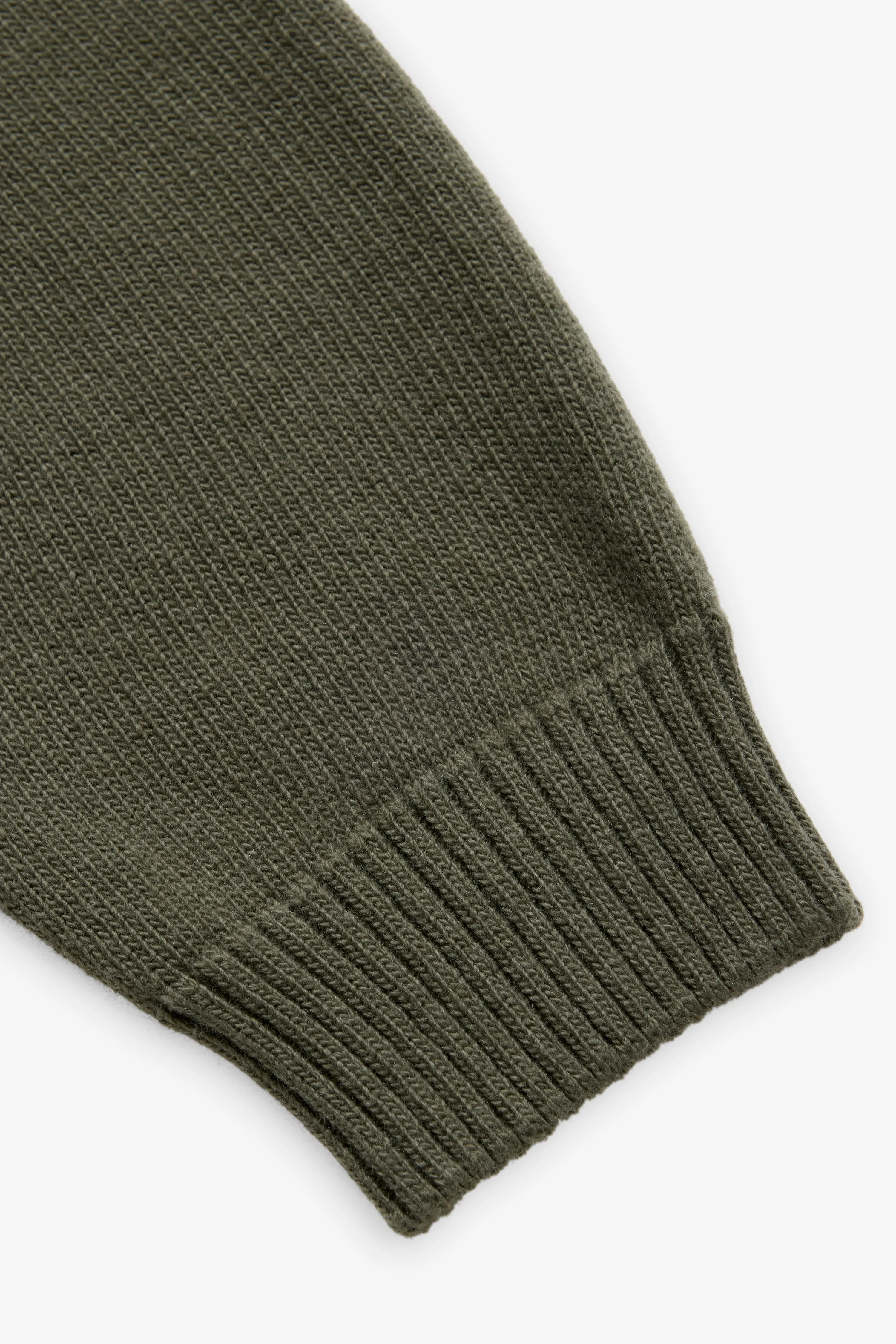 Knit Wool Crewneck - Olive sold by JJJJound product image thumbnail 3