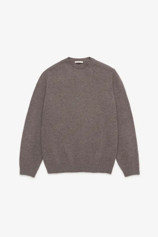 Knit Wool Crewneck - Taupe sold by JJJJound