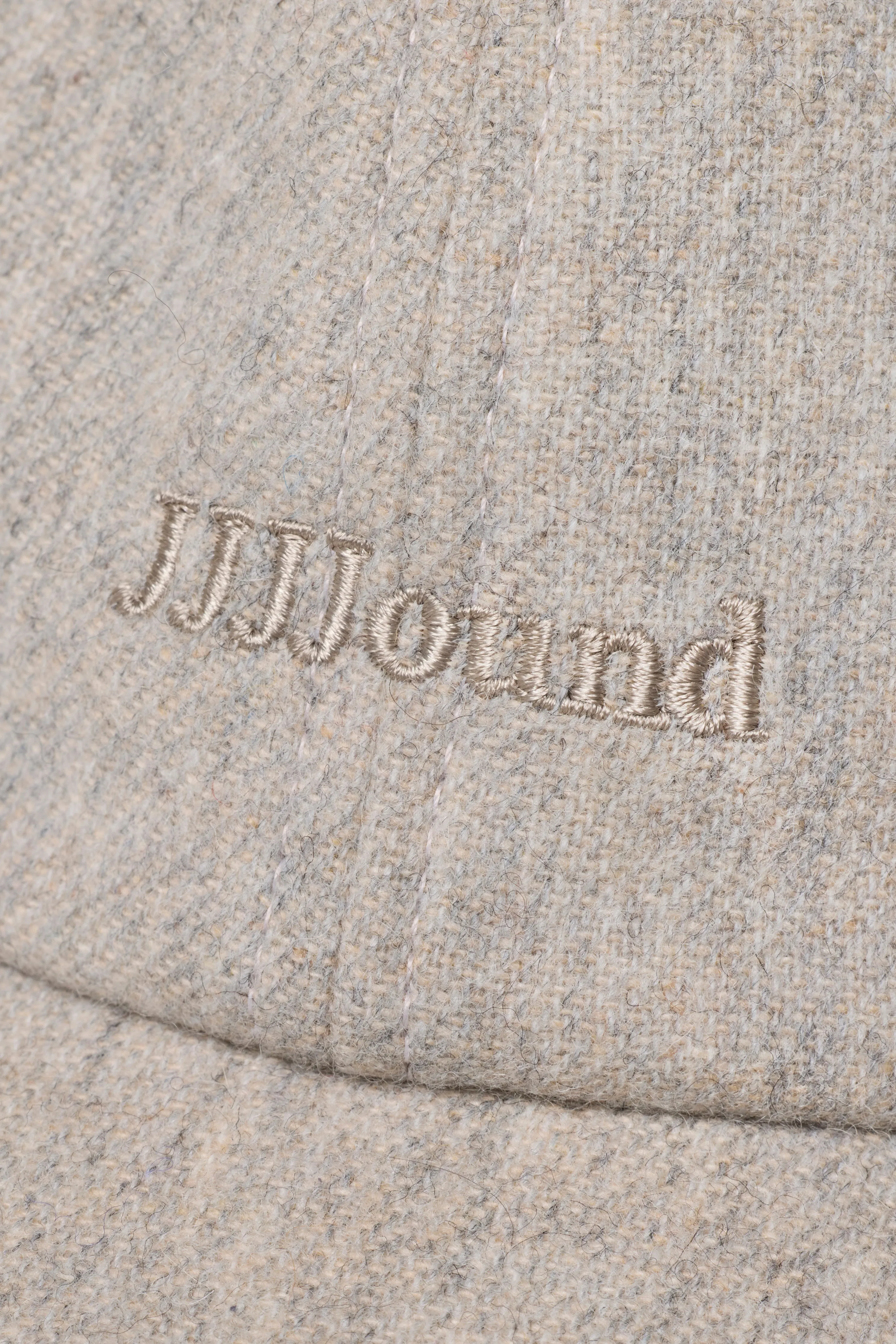 Logo Weekend Wool Cap - Oatmeal sold by JJJJound product image thumbnail 2