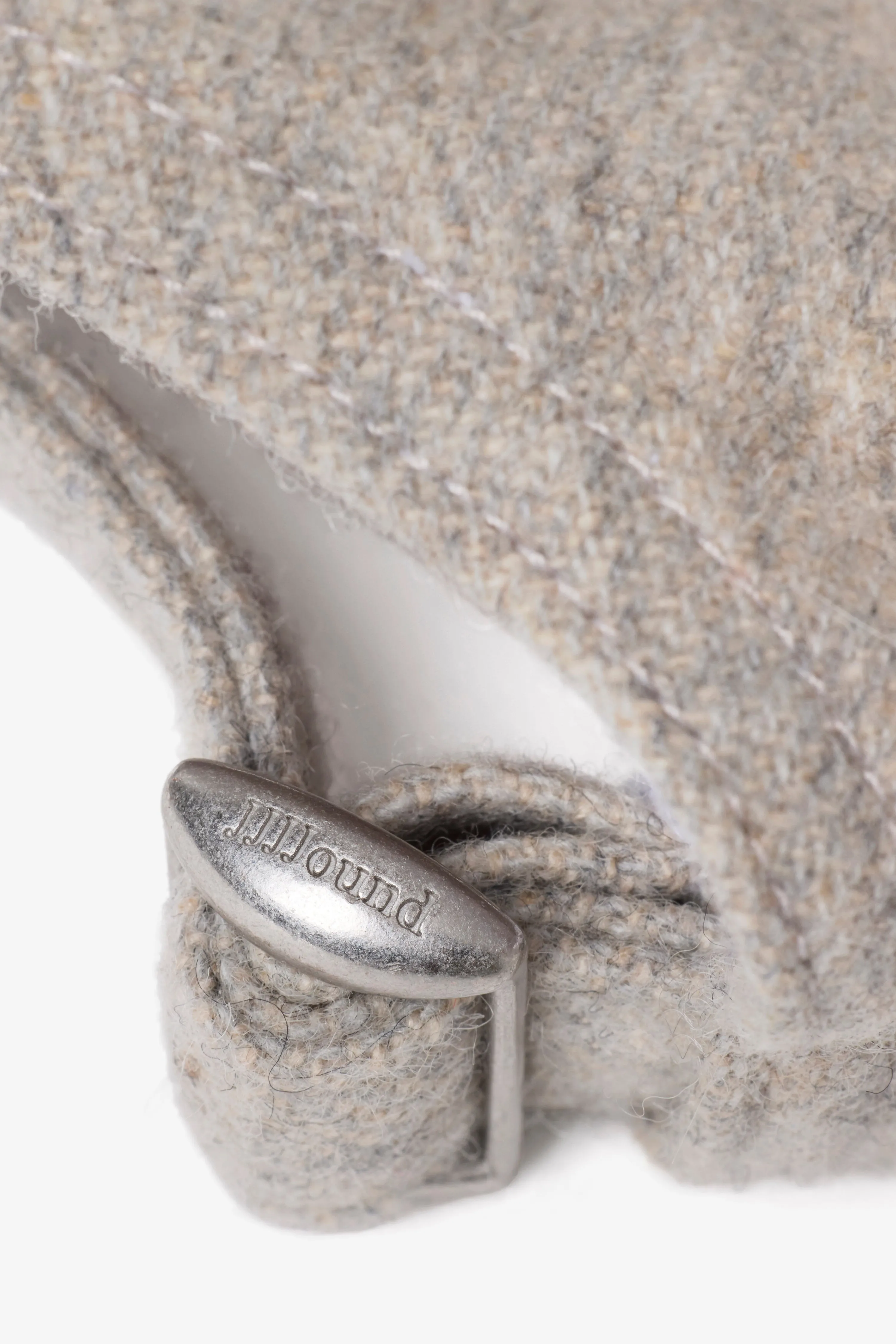 Logo Weekend Wool Cap - Oatmeal sold by JJJJound product image thumbnail 3