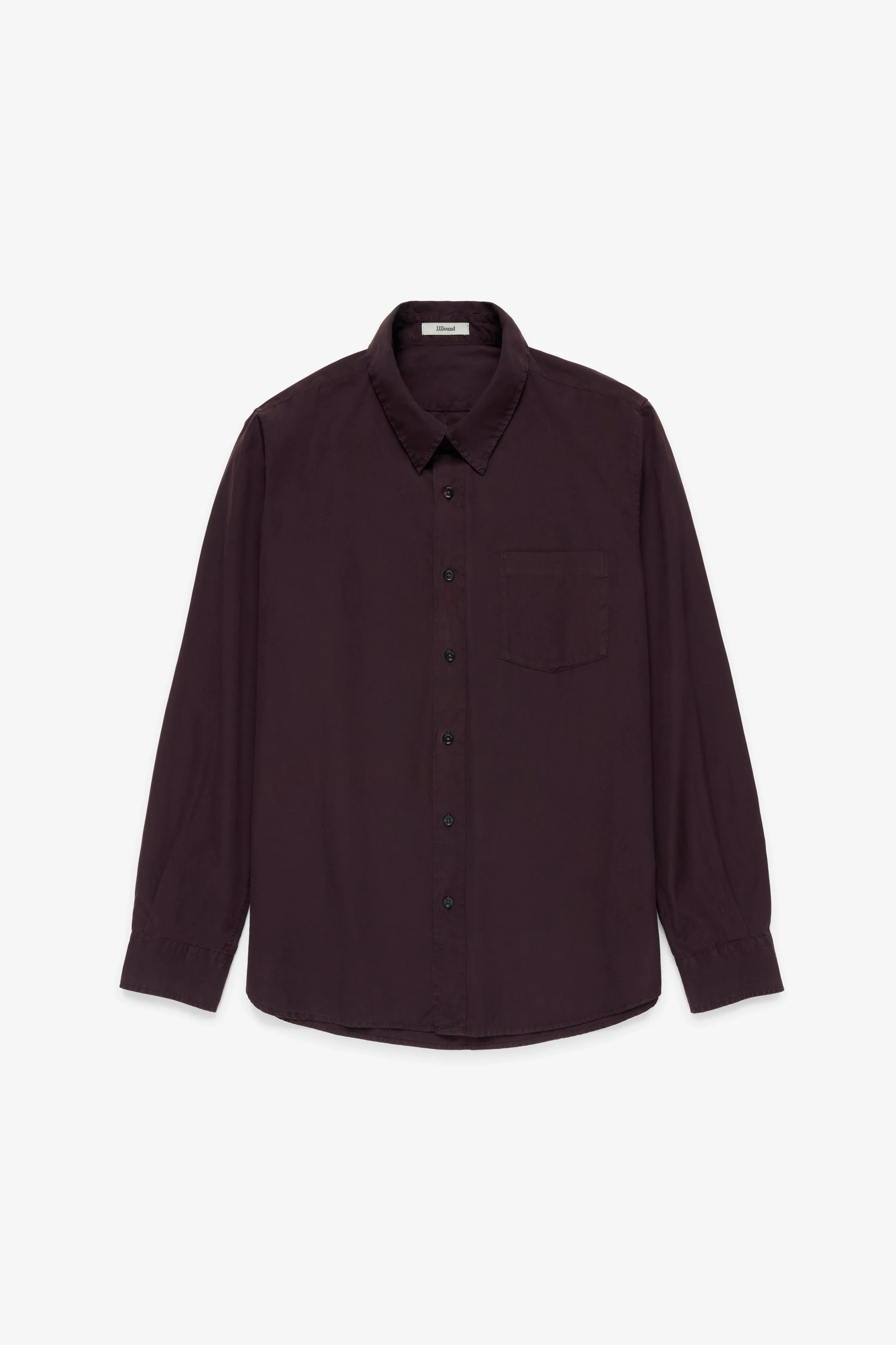 Poplin Shirt - Burgundy sold by JJJJound