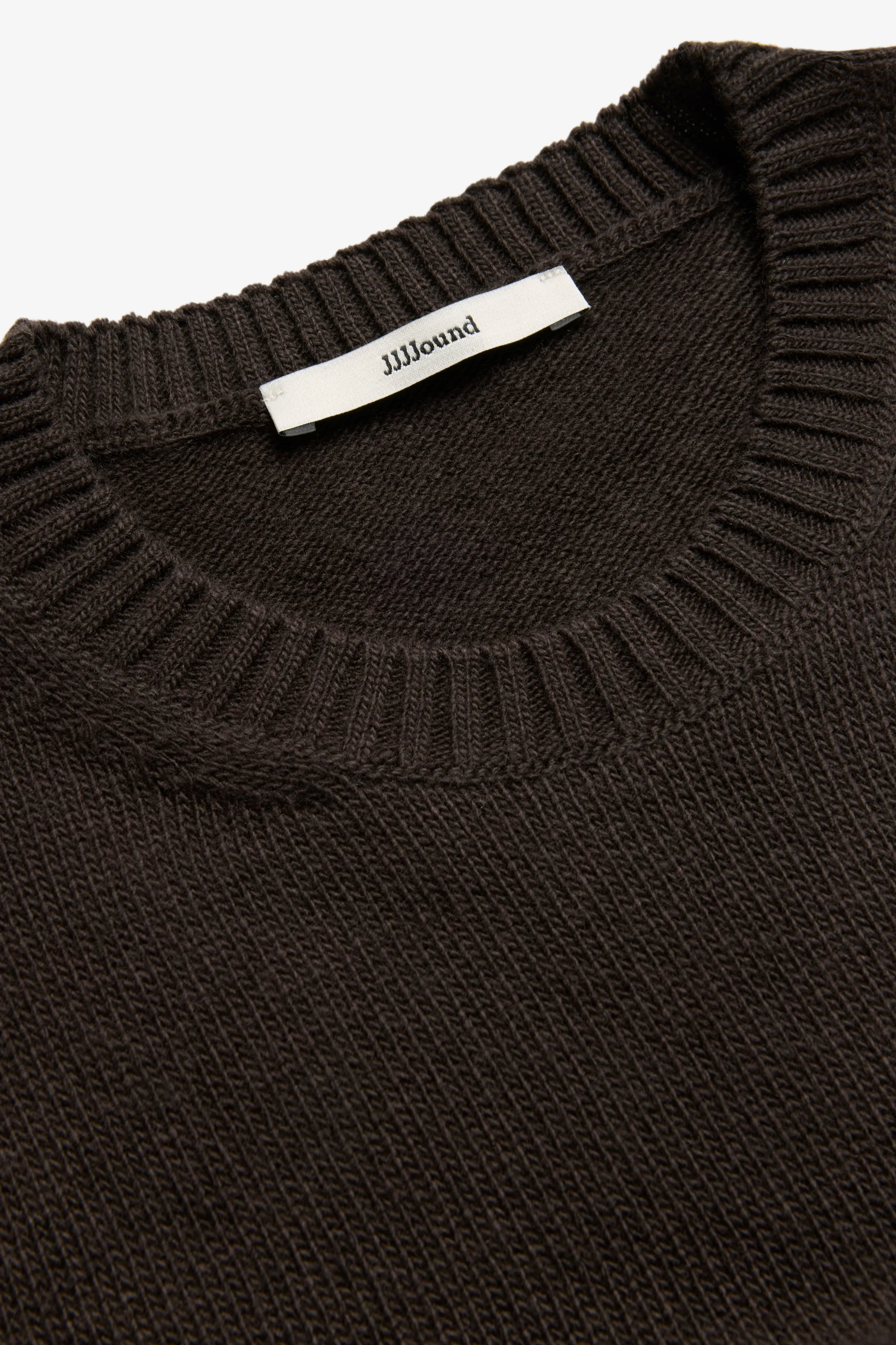 Knit Wool Crewneck - Brown sold by JJJJound product image thumbnail 2