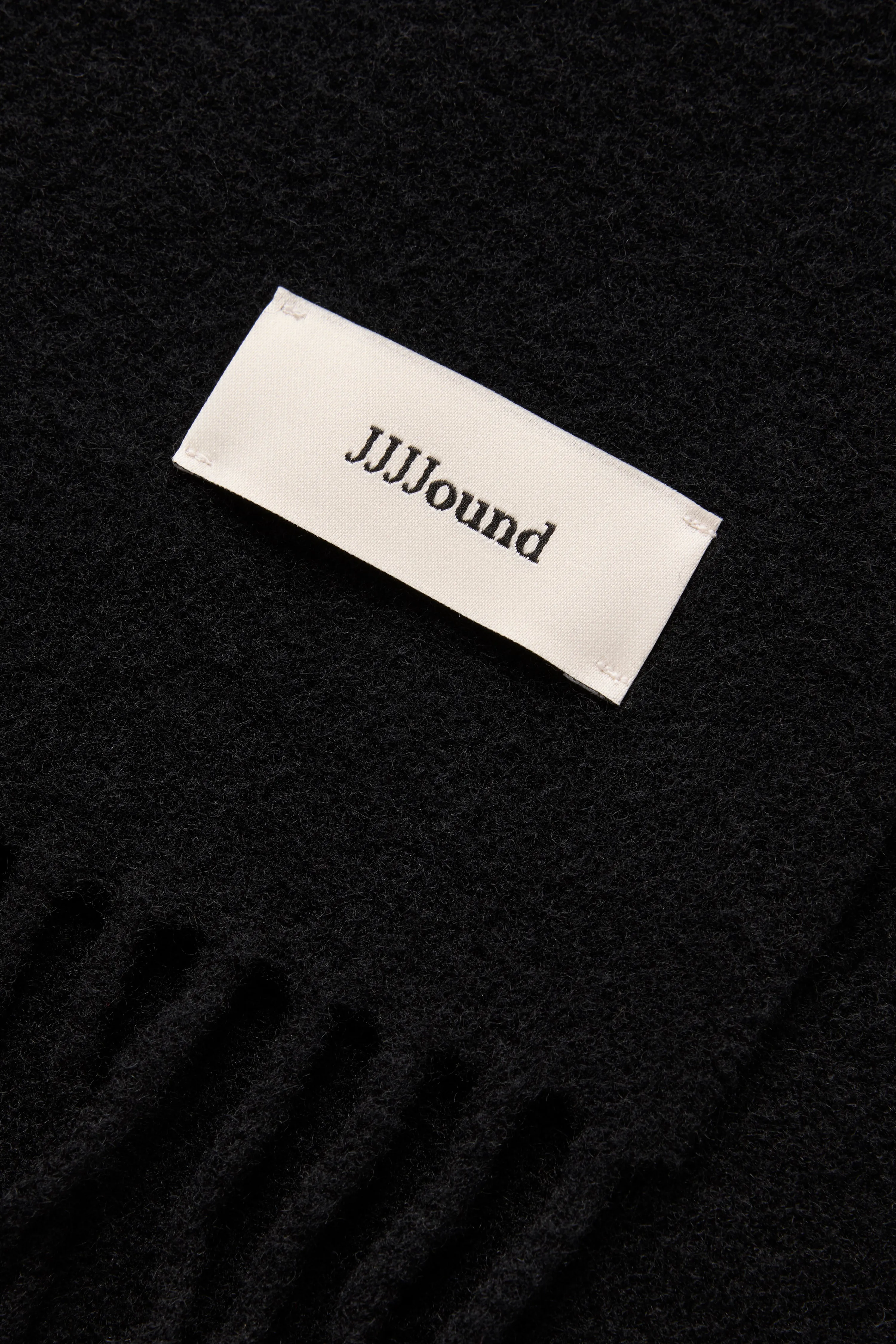 Wool Scarf - Black sold by JJJJound product image thumbnail 2