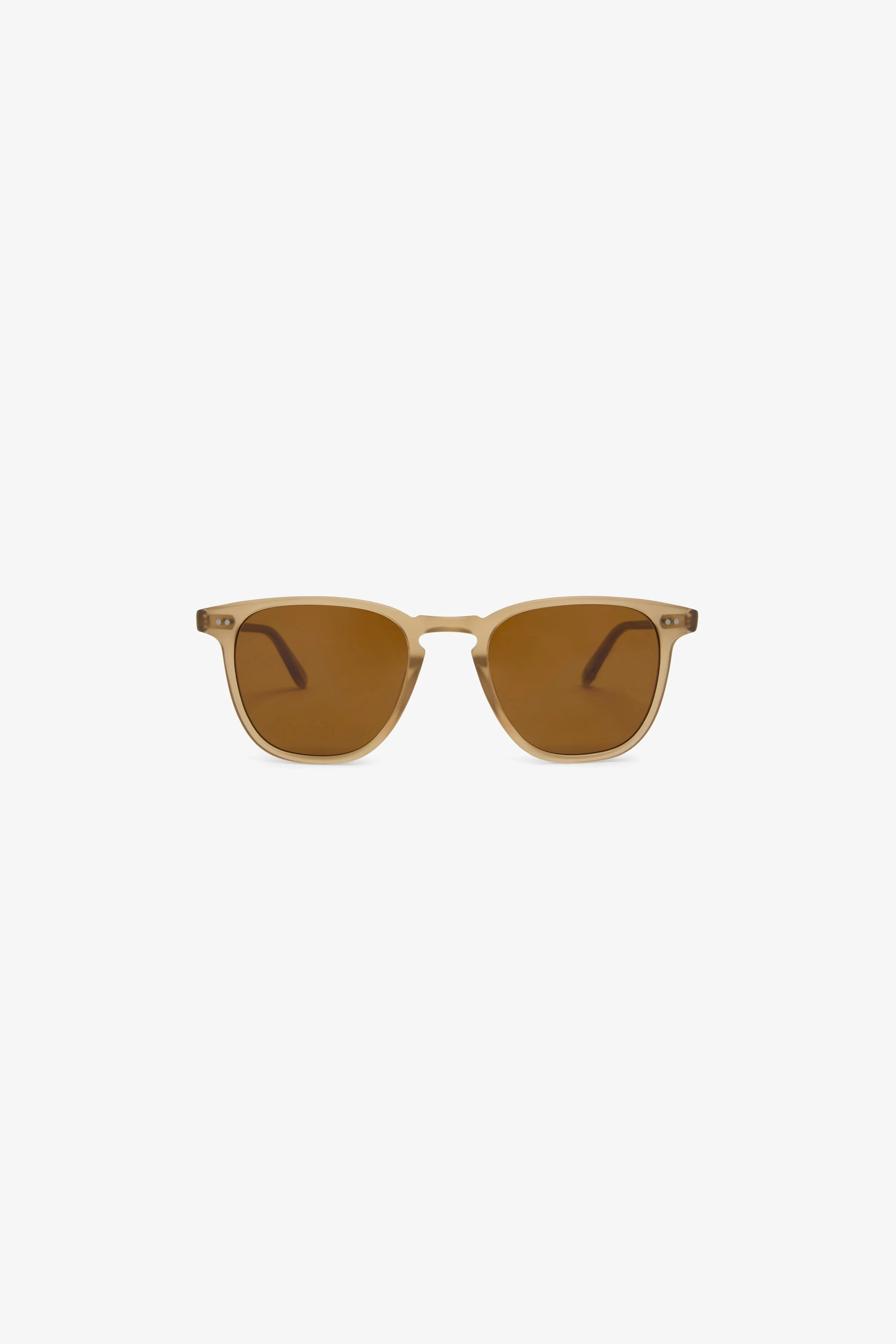 Garrett Leight Brooks Sun - Brooks 47 Matte Bottle Glass Brown/Pure Coffee sold by JJJJound product image thumbnail 3