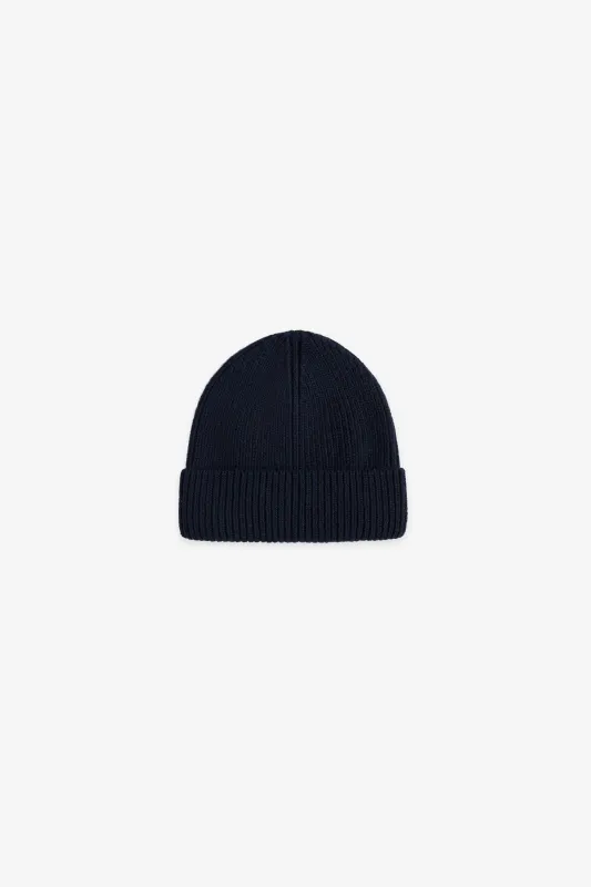 Single Layer Wool Watch Cap - Navy sold by JJJJound